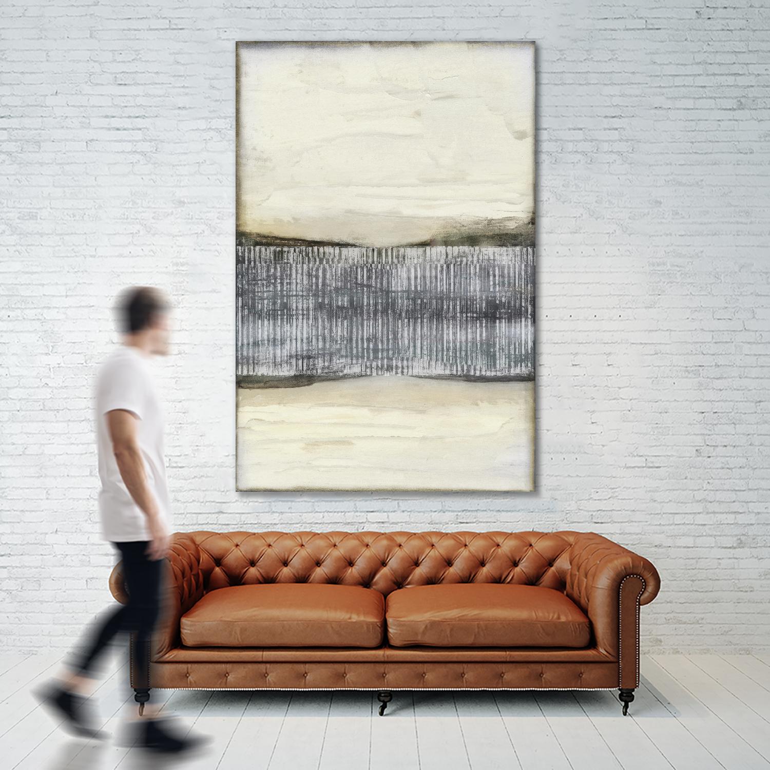 Divided Horizon I by Jennifer Goldberger on GIANT ART - abstract