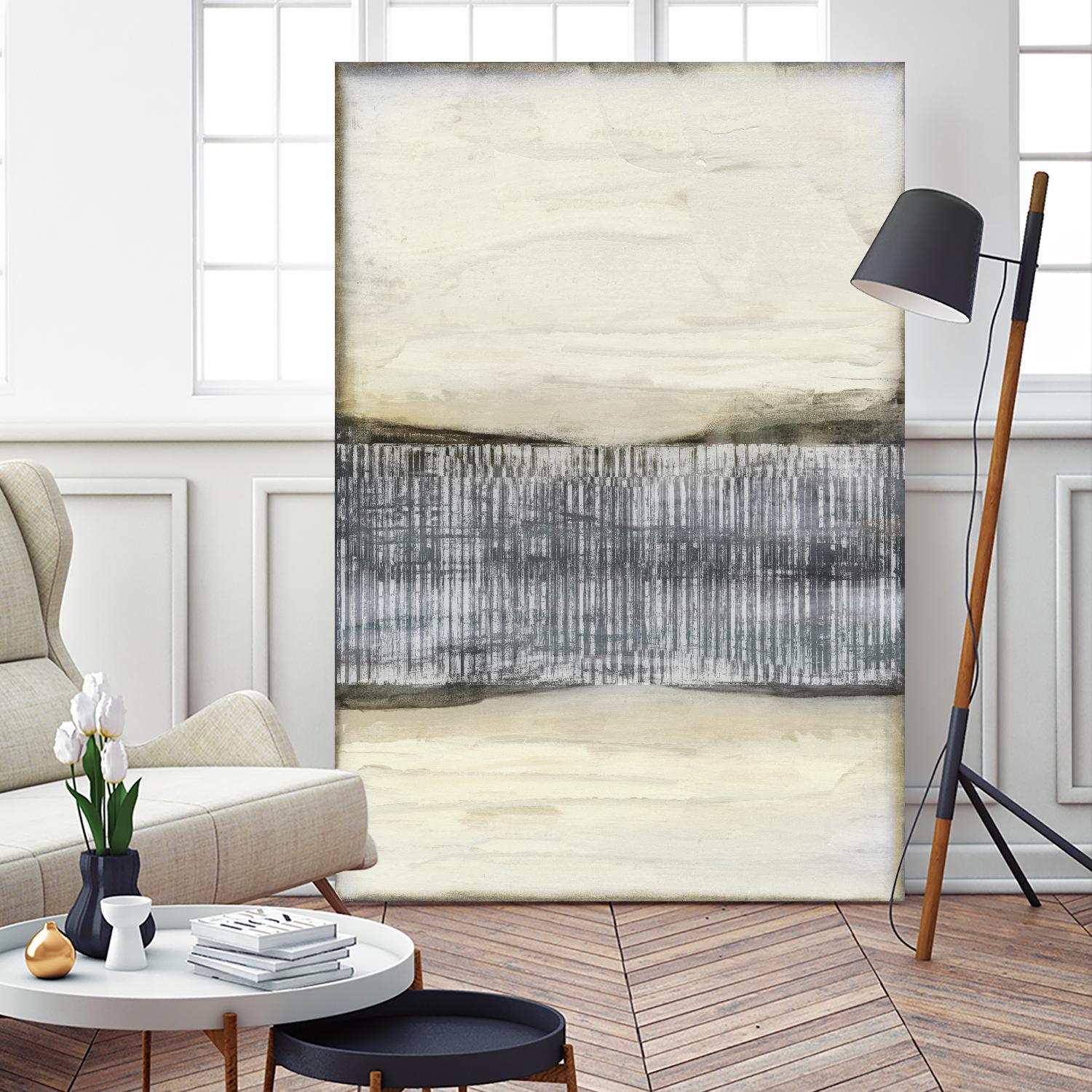 Divided Horizon I by Jennifer Goldberger on GIANT ART - abstract