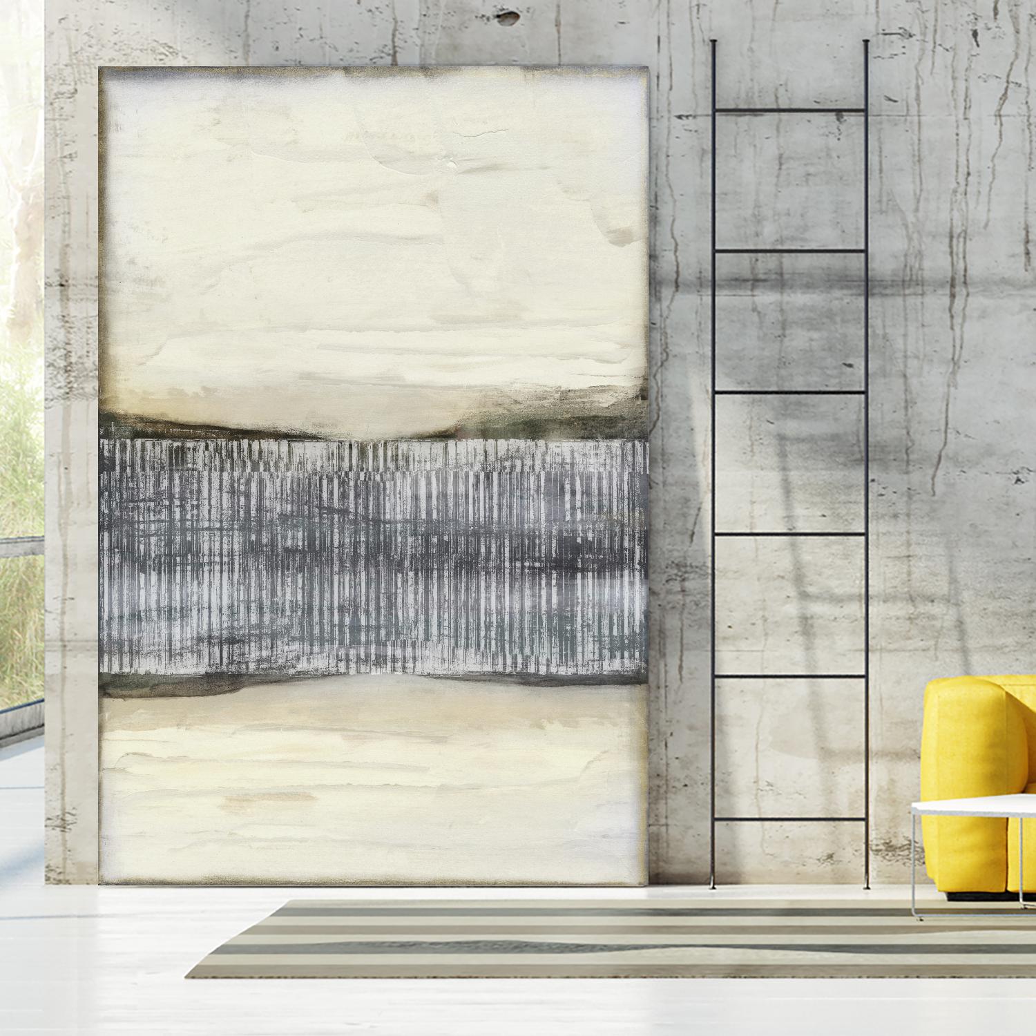 Divided Horizon I by Jennifer Goldberger on GIANT ART - abstract