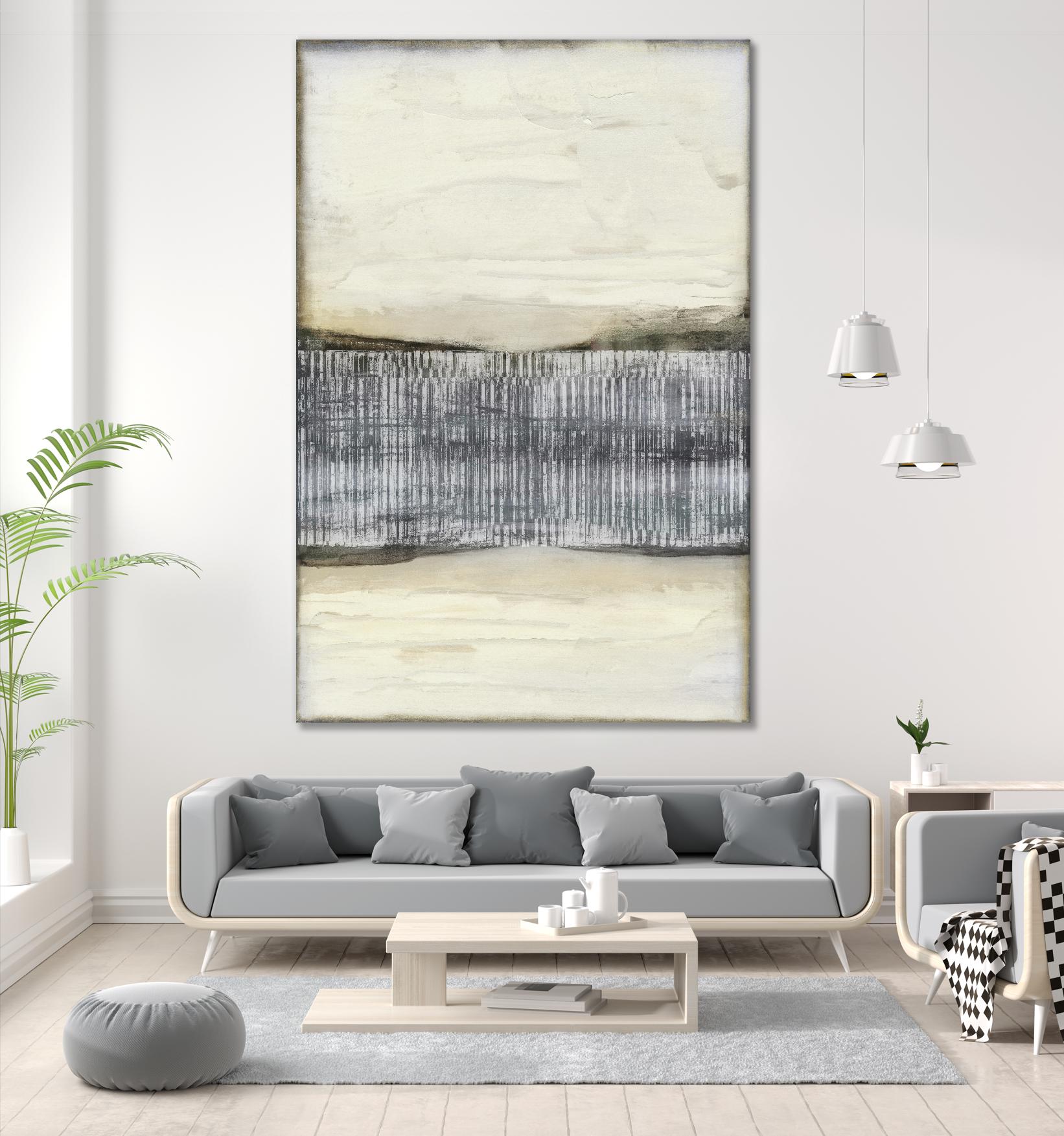 Divided Horizon I by Jennifer Goldberger on GIANT ART - abstract