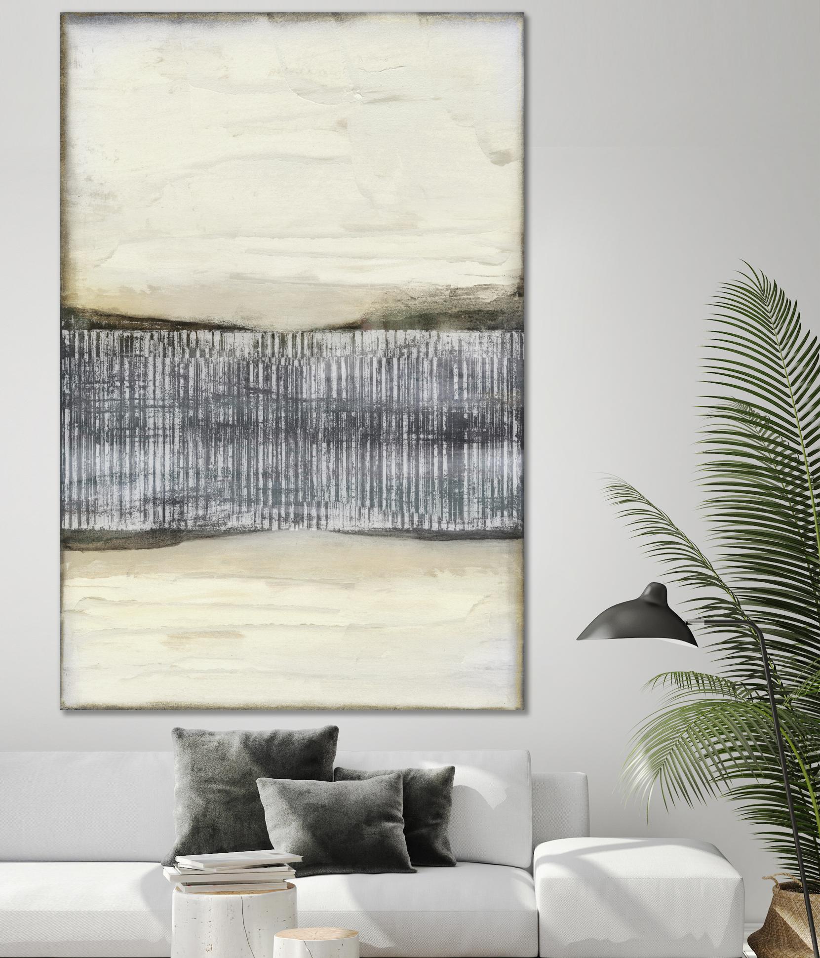 Divided Horizon I by Jennifer Goldberger on GIANT ART - abstract