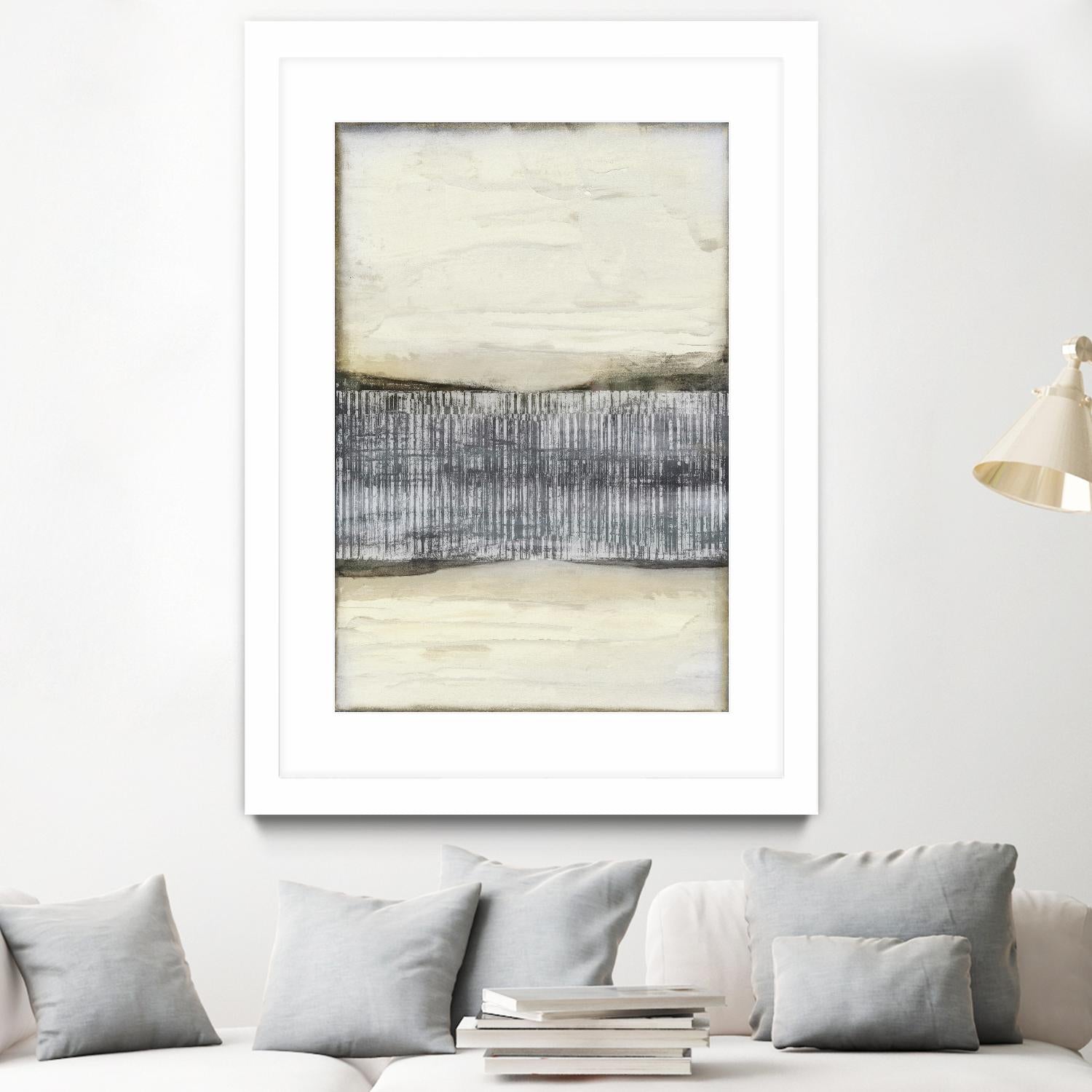 Divided Horizon I by Jennifer Goldberger on GIANT ART - abstract