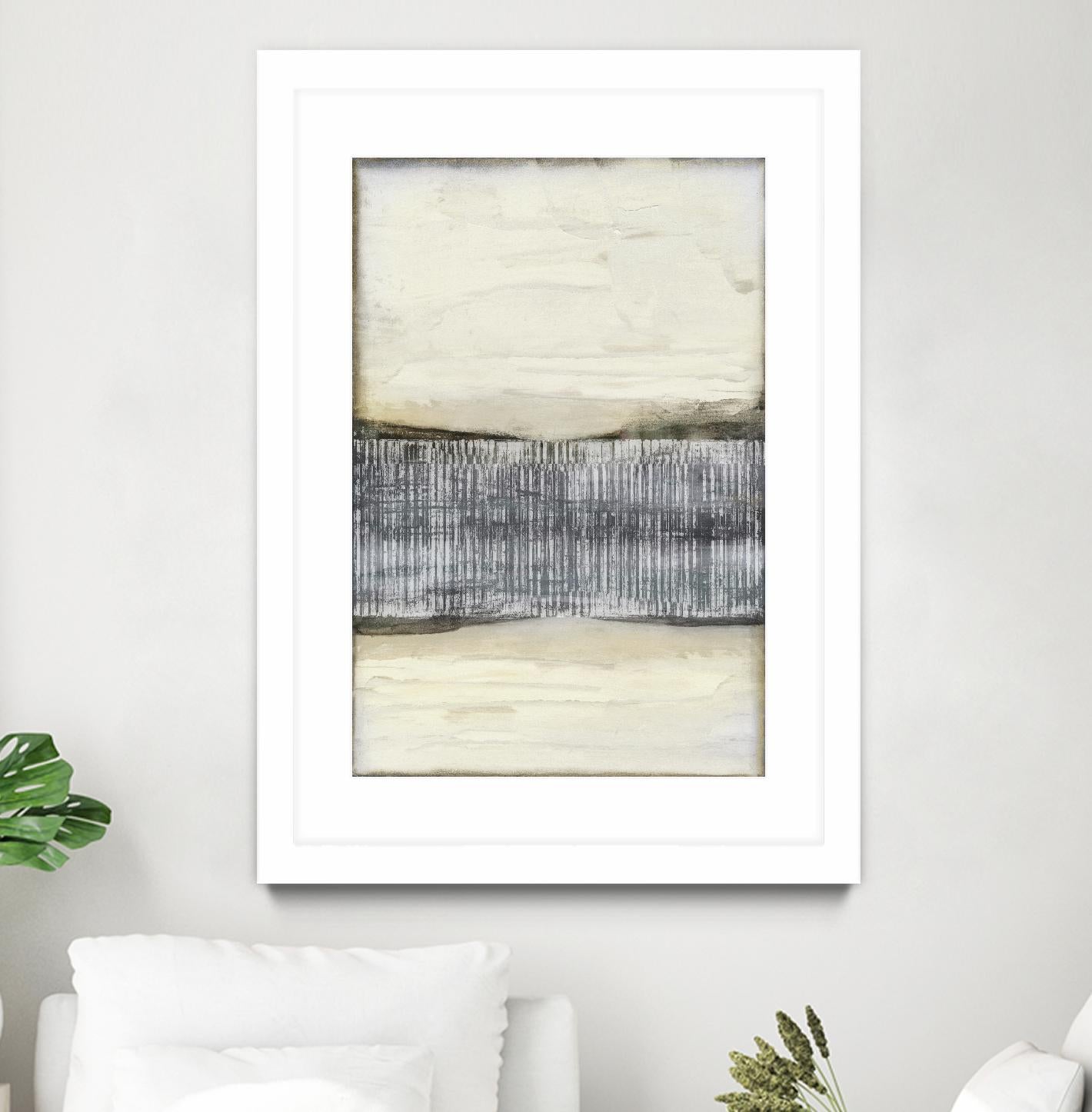 Divided Horizon I by Jennifer Goldberger on GIANT ART - abstract