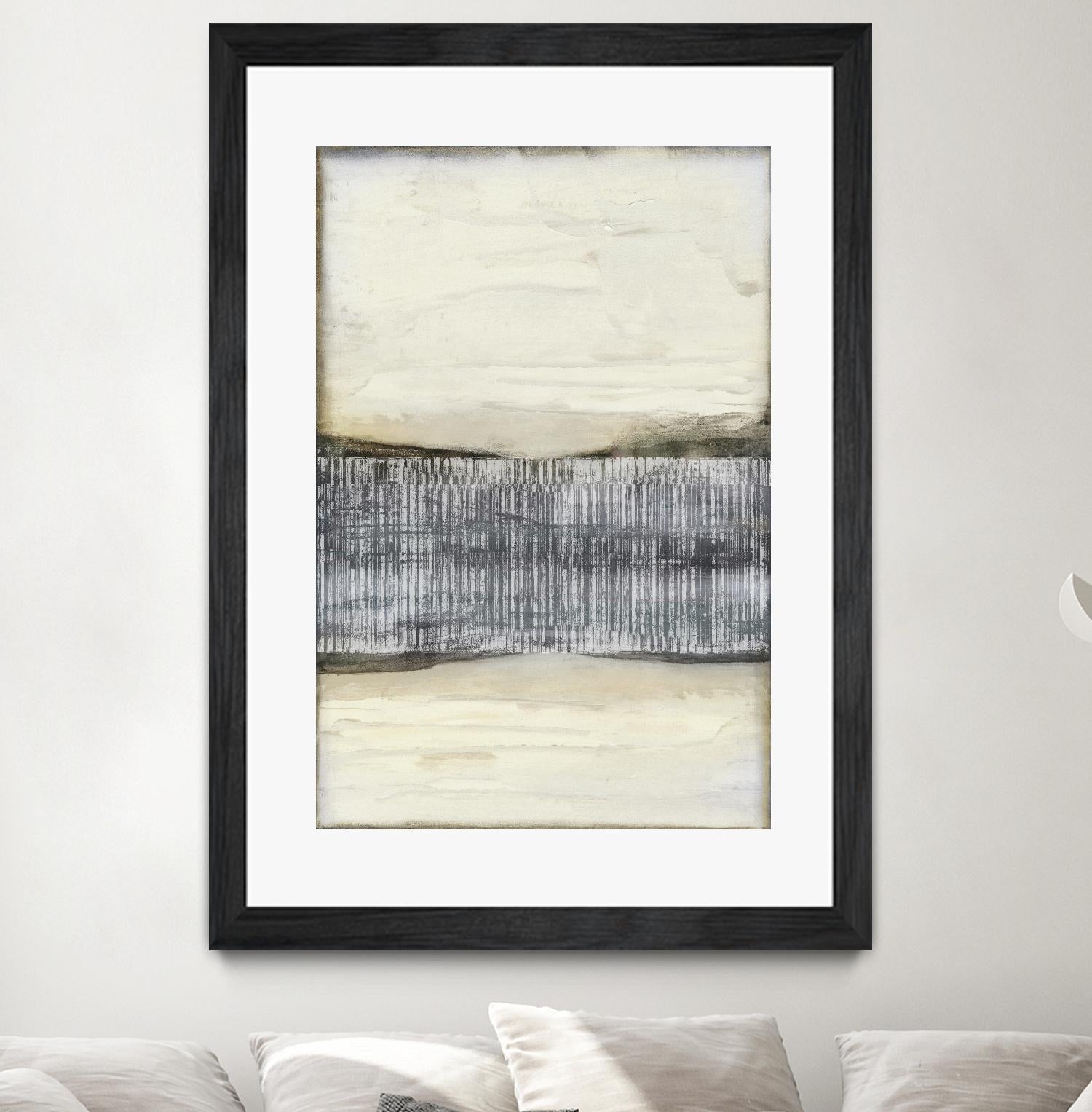 Divided Horizon I by Jennifer Goldberger on GIANT ART - abstract