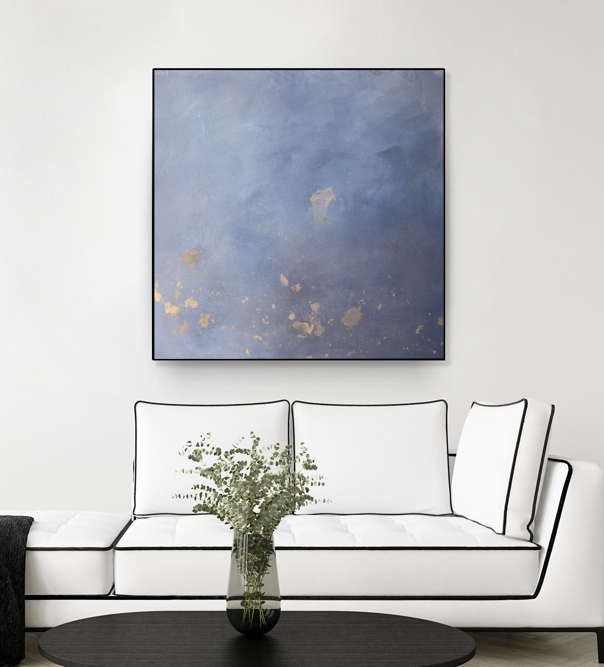 Escaping Night II by Julia Contacessi on GIANT ART - blue abstract