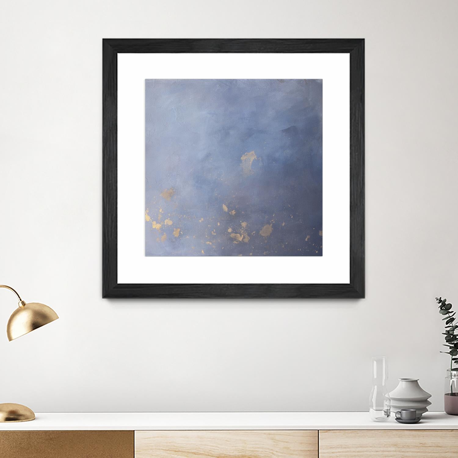 Escaping Night II by Julia Contacessi on GIANT ART - blue abstract