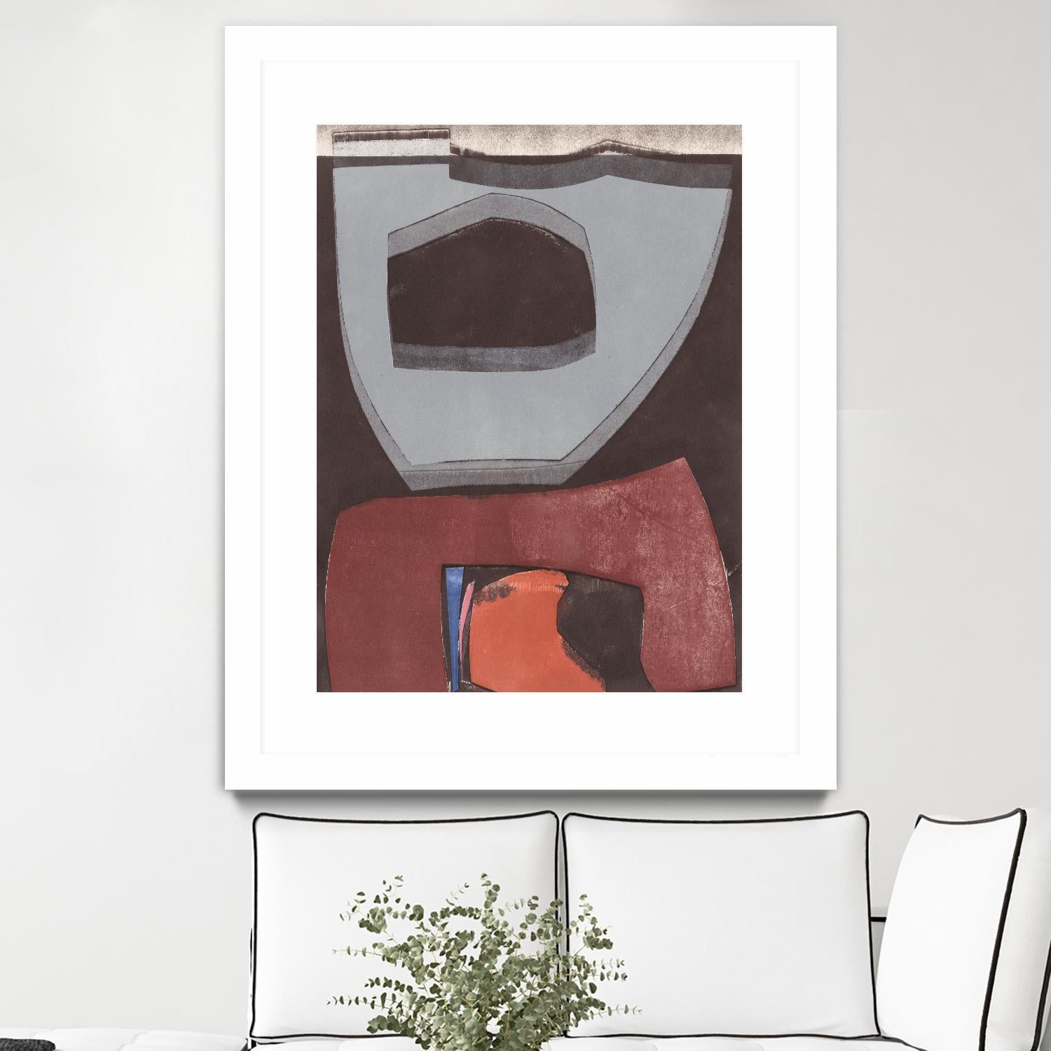 Istanbul #12 by Rob Delamater on GIANT ART - brown abstract