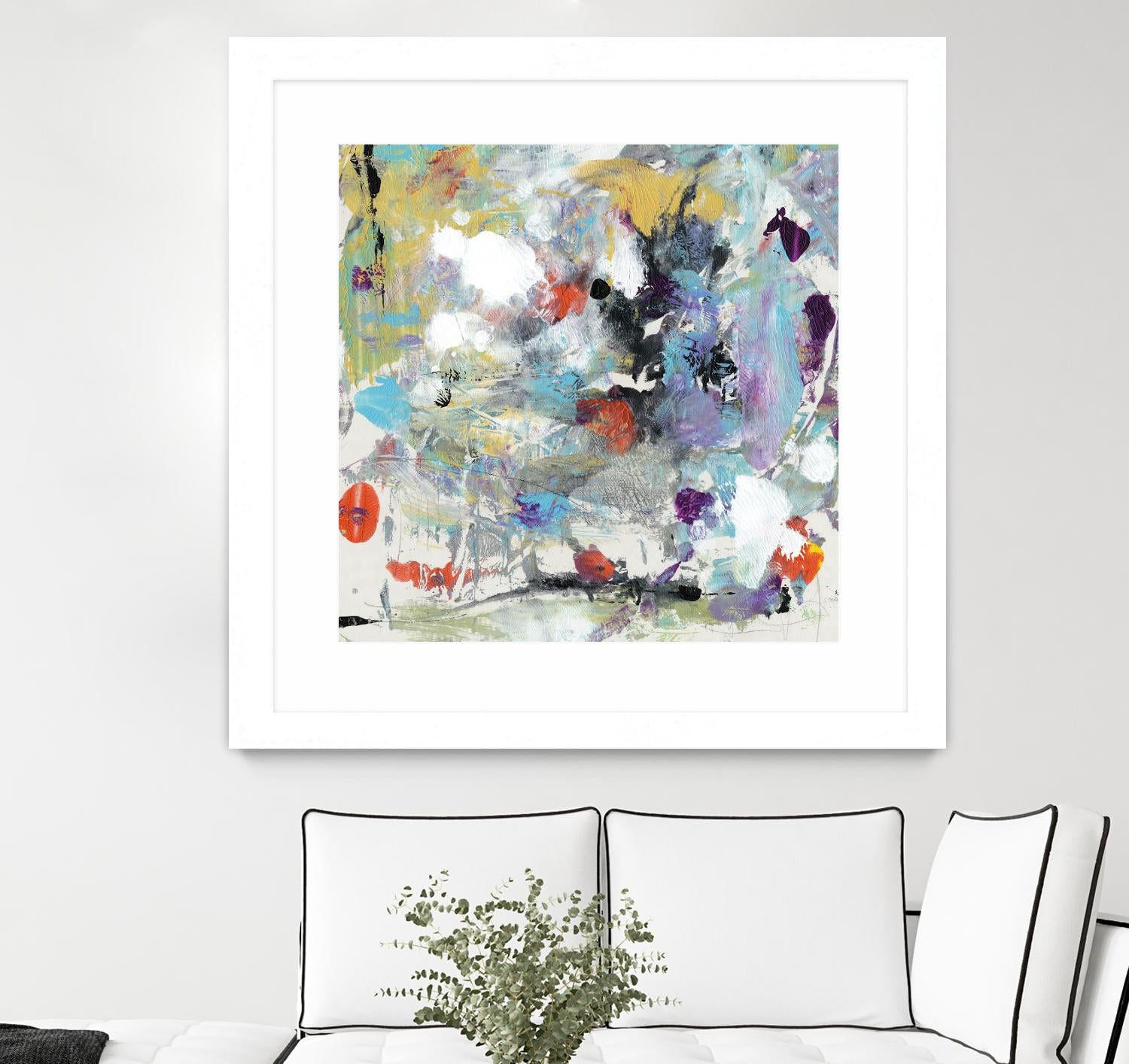 Jostle III by Tim OToole on GIANT ART - abstract