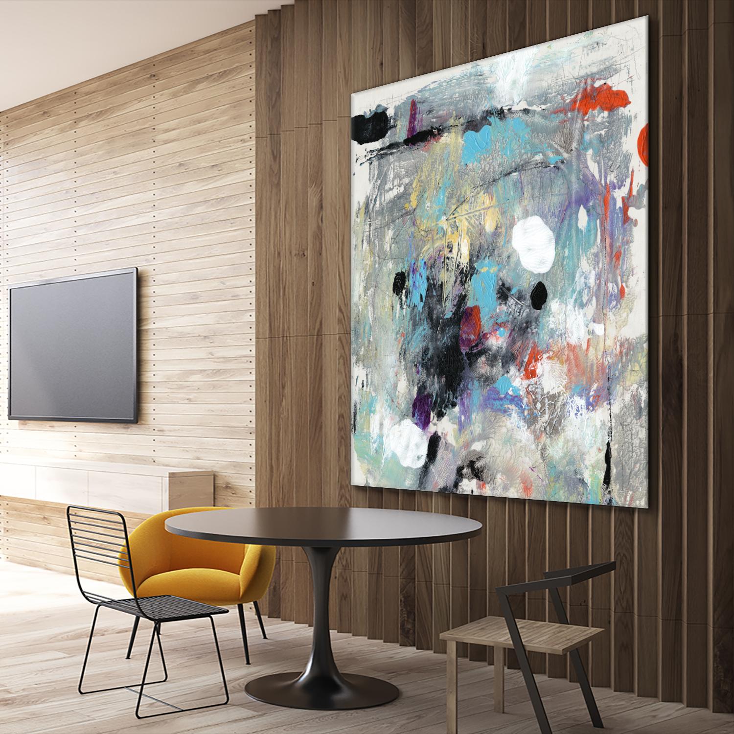 Jostle IV by Tim OToole on GIANT ART - abstract