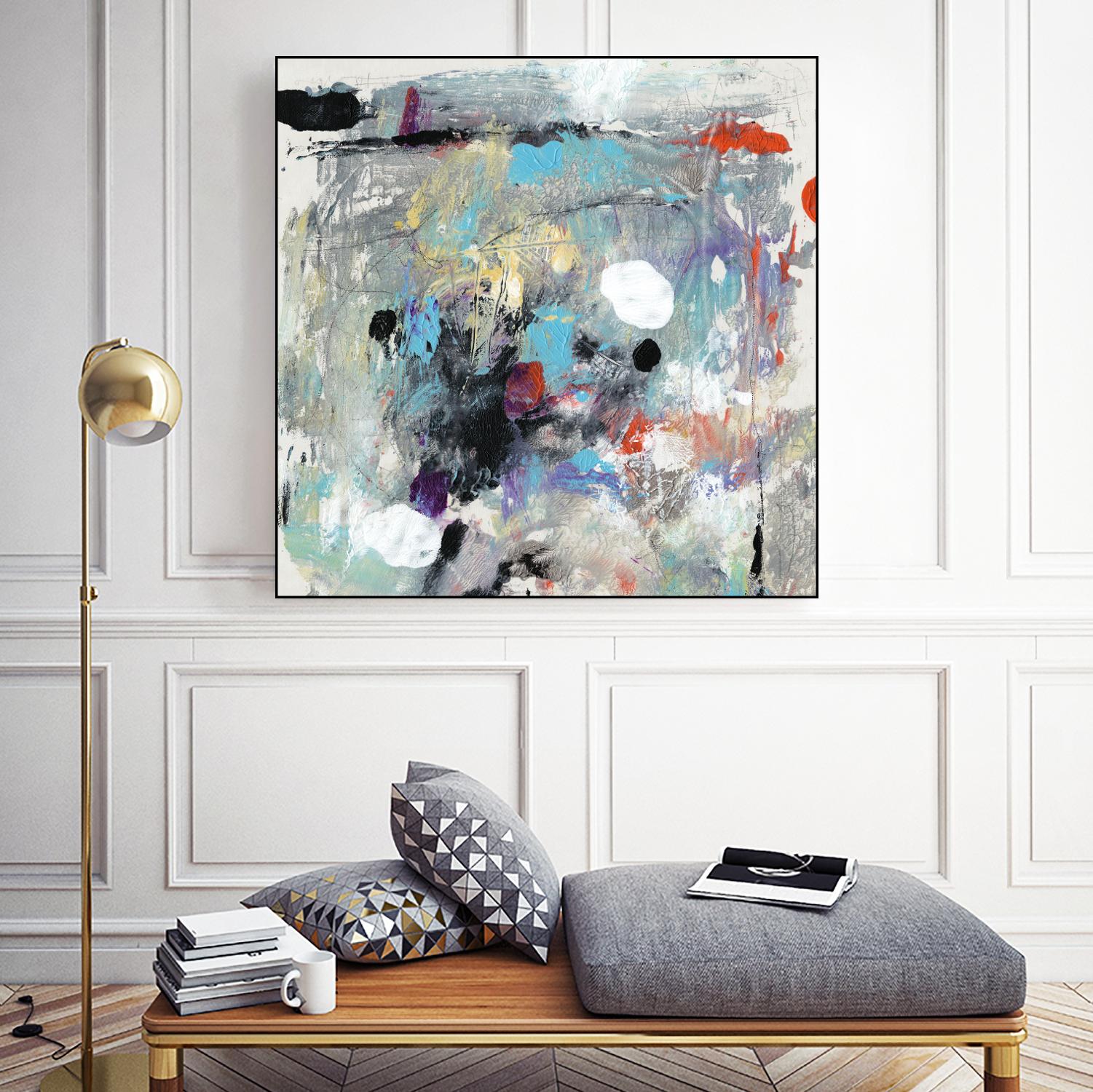 Jostle IV by Tim OToole on GIANT ART - abstract