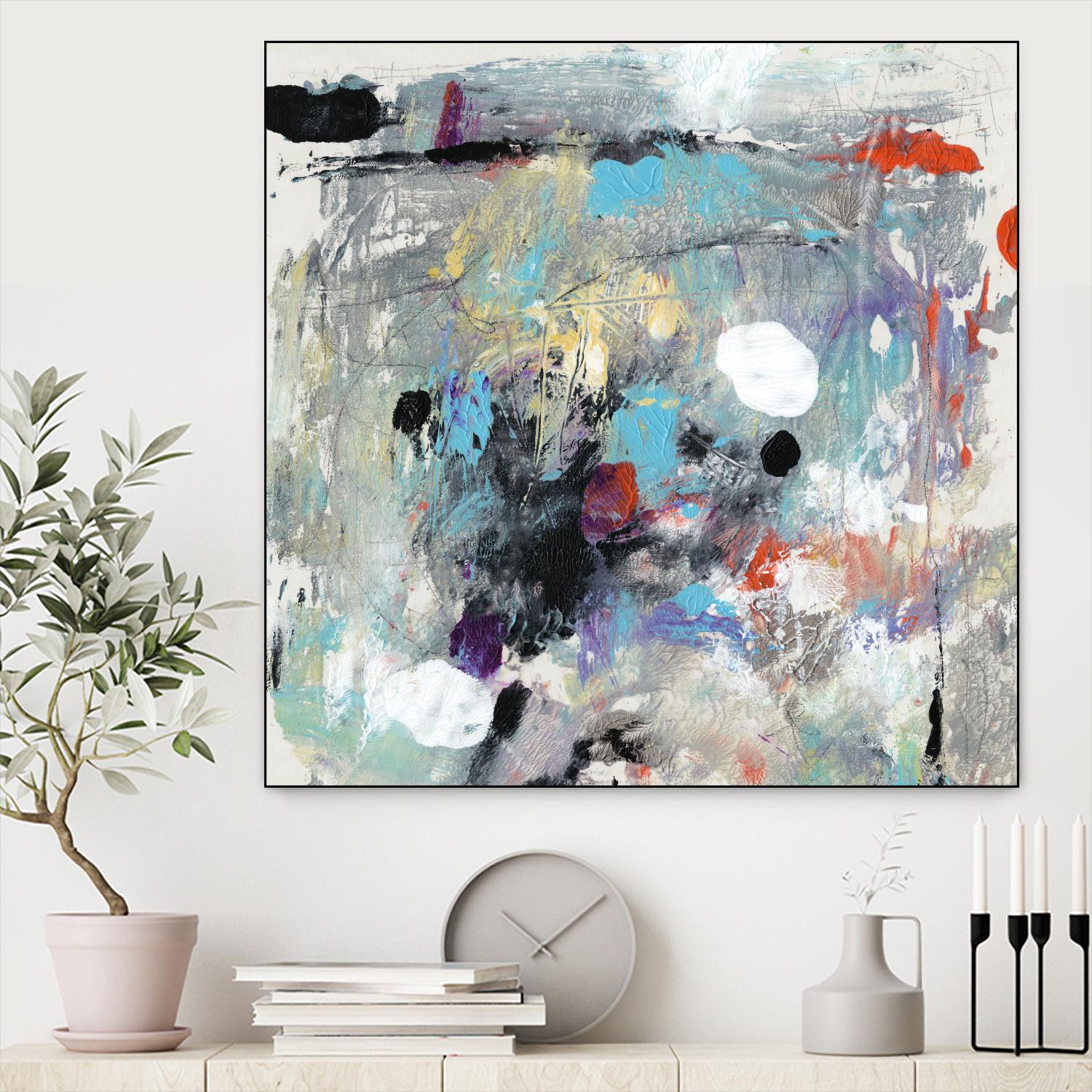 Jostle IV by Tim OToole on GIANT ART - abstract