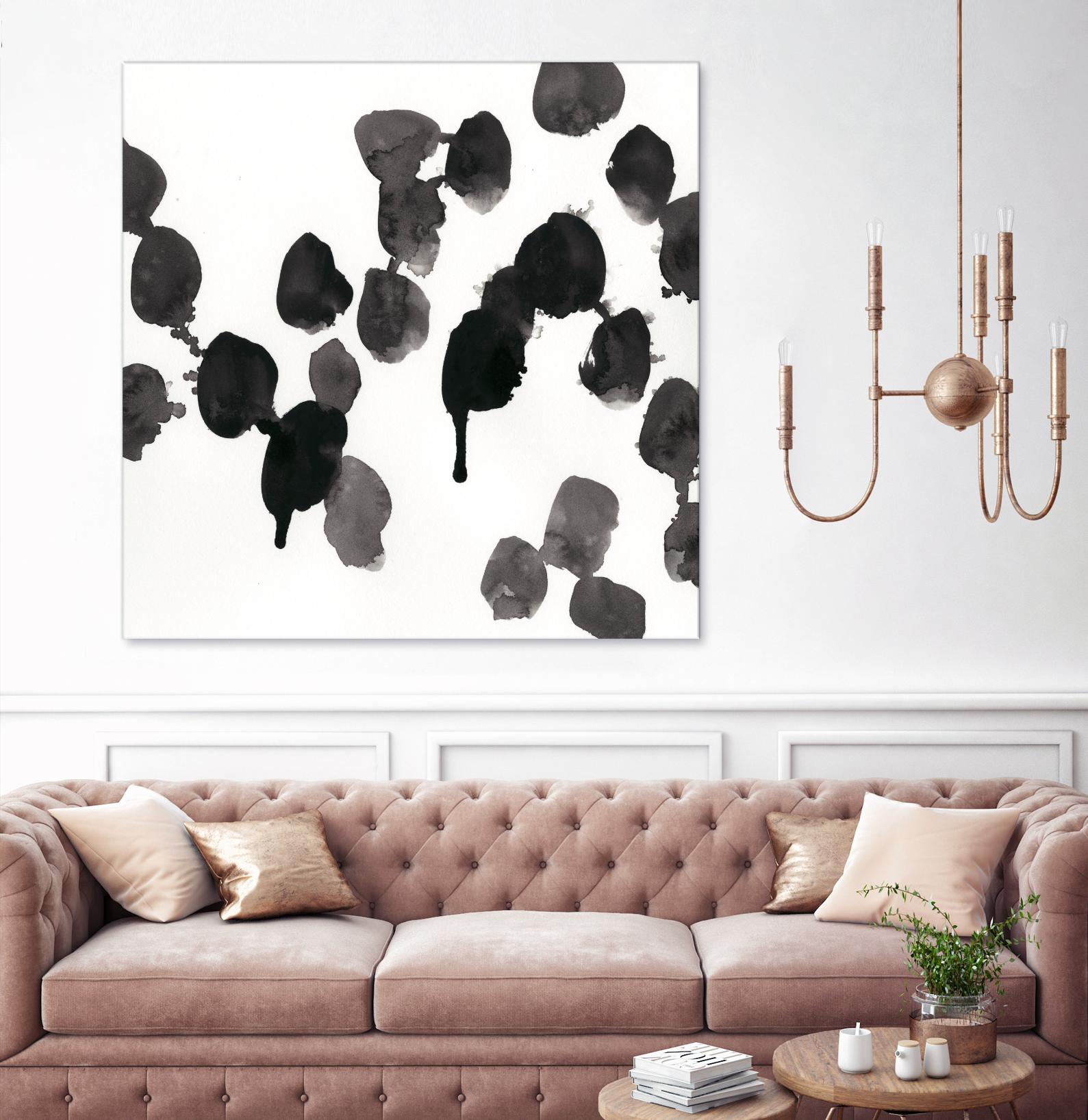 Monochrome Gestures VII by June Erica Vess on GIANT ART - black abstract