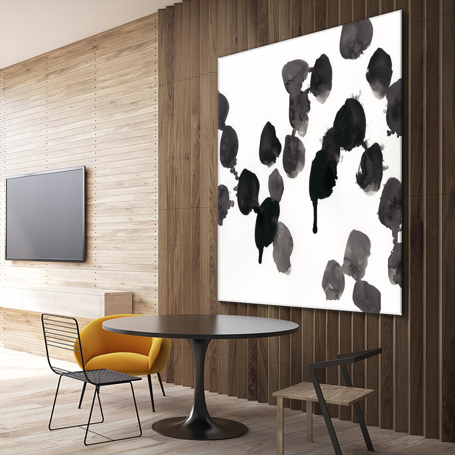 Monochrome Gestures VII by June Erica Vess on GIANT ART - black abstract