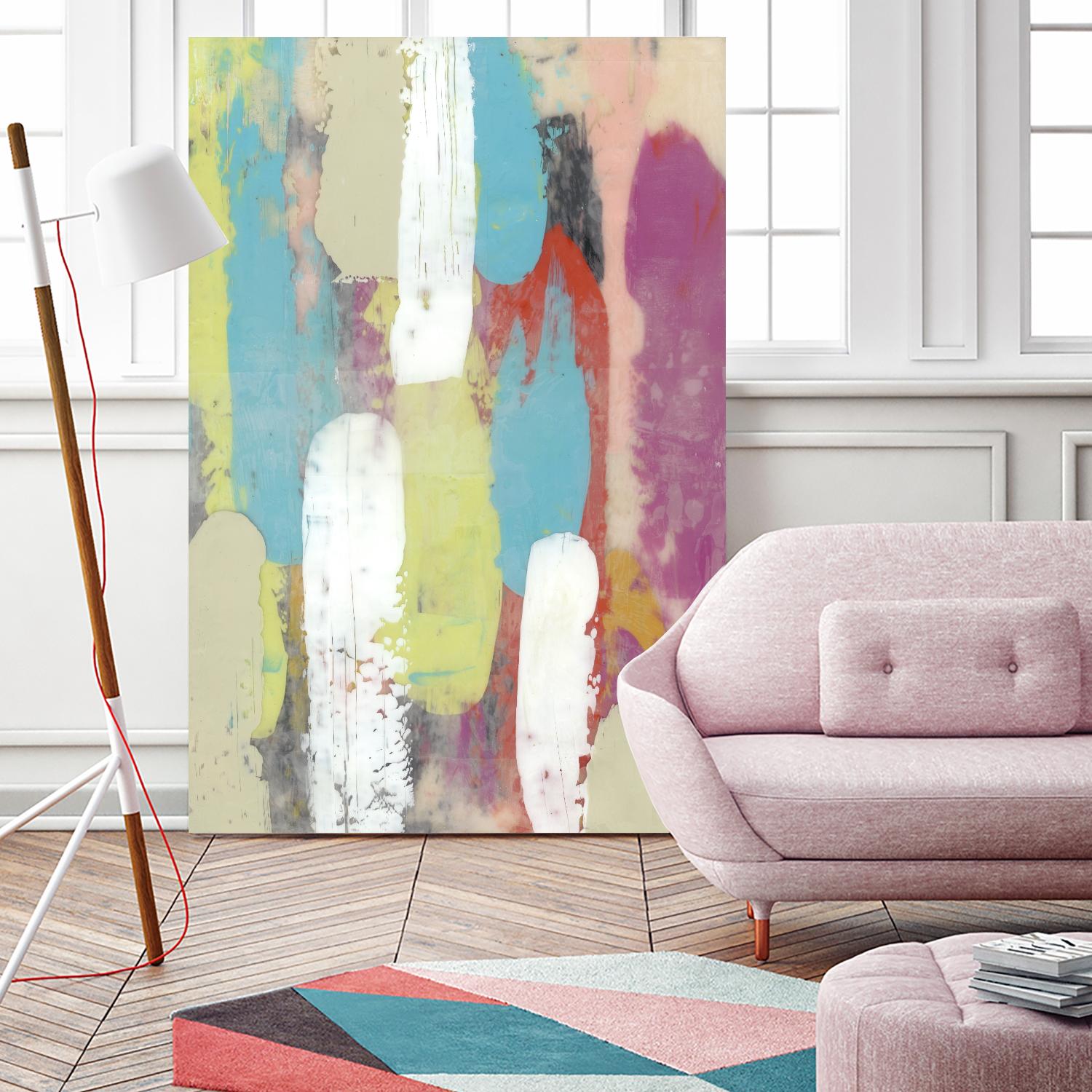 Swatch Layers I by Jennifer Goldberger on GIANT ART - abstract