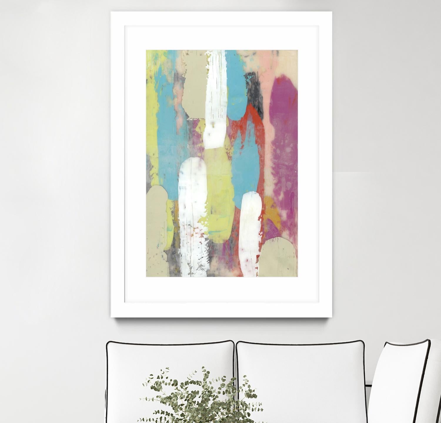 Swatch Layers I by Jennifer Goldberger on GIANT ART - abstract