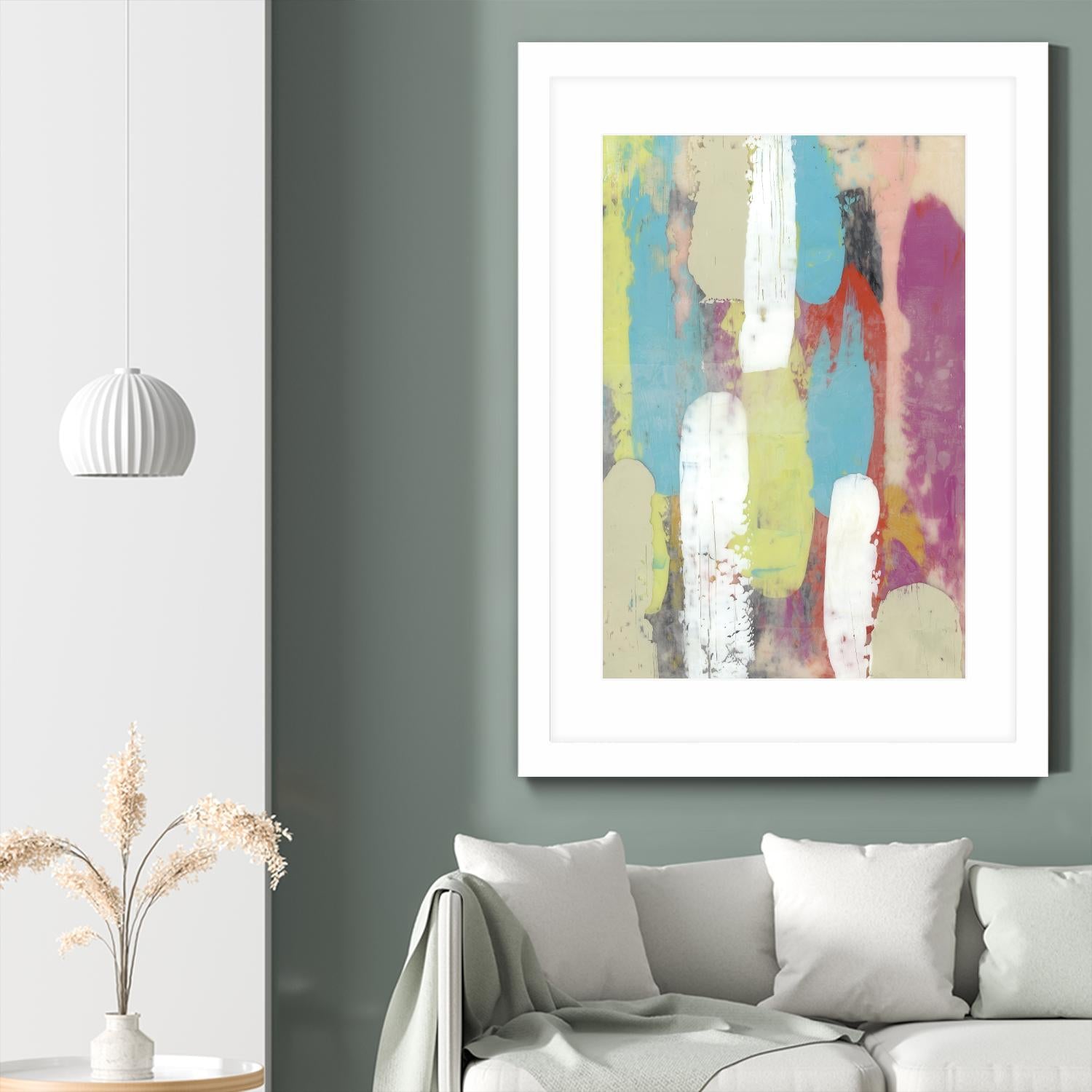 Swatch Layers I by Jennifer Goldberger on GIANT ART - abstract