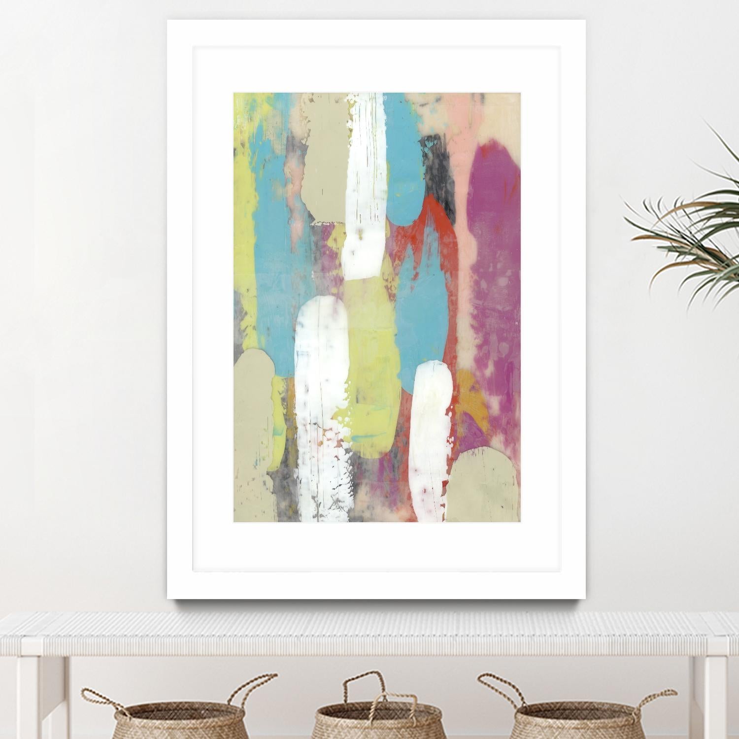 Swatch Layers I by Jennifer Goldberger on GIANT ART - abstract