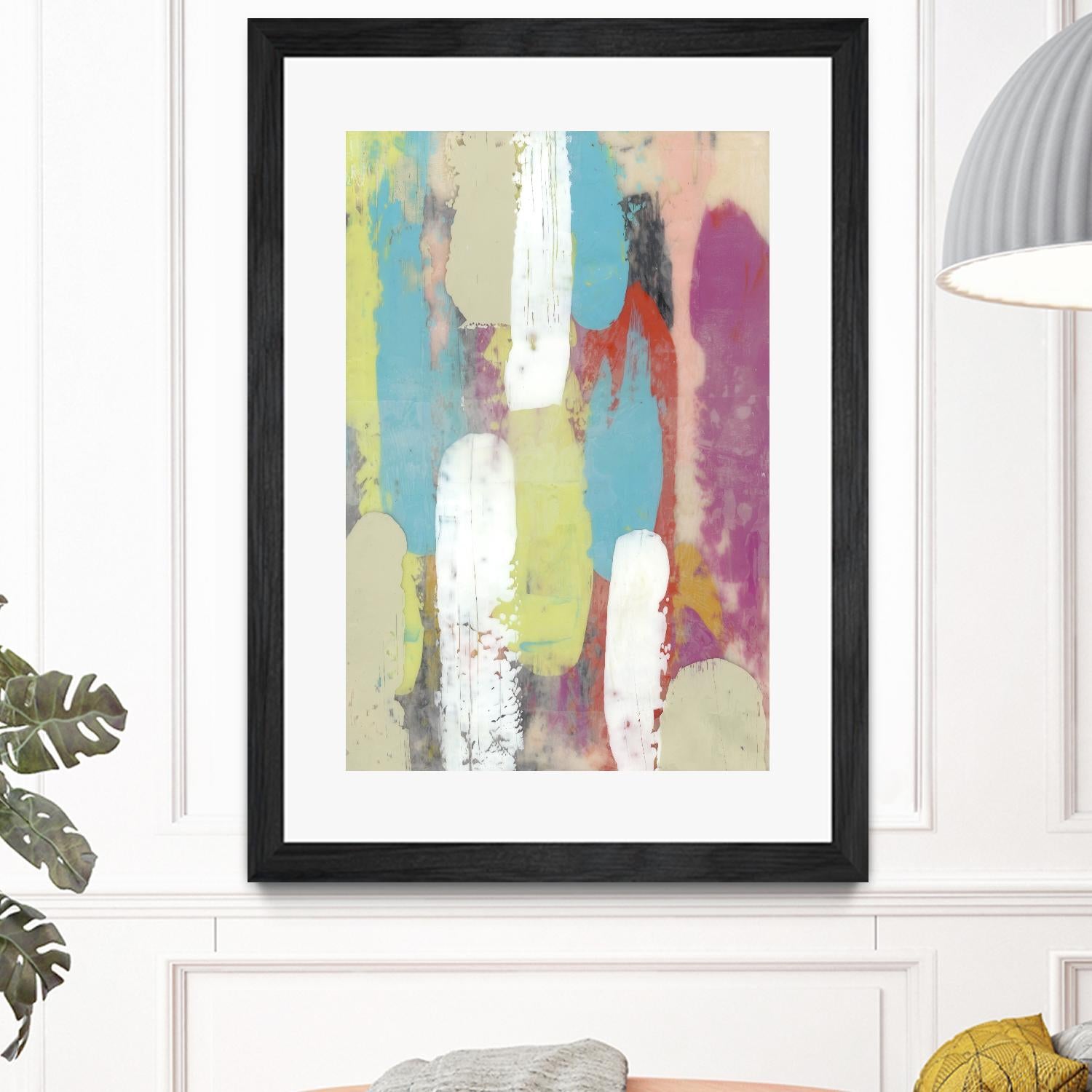 Swatch Layers I by Jennifer Goldberger on GIANT ART - abstract