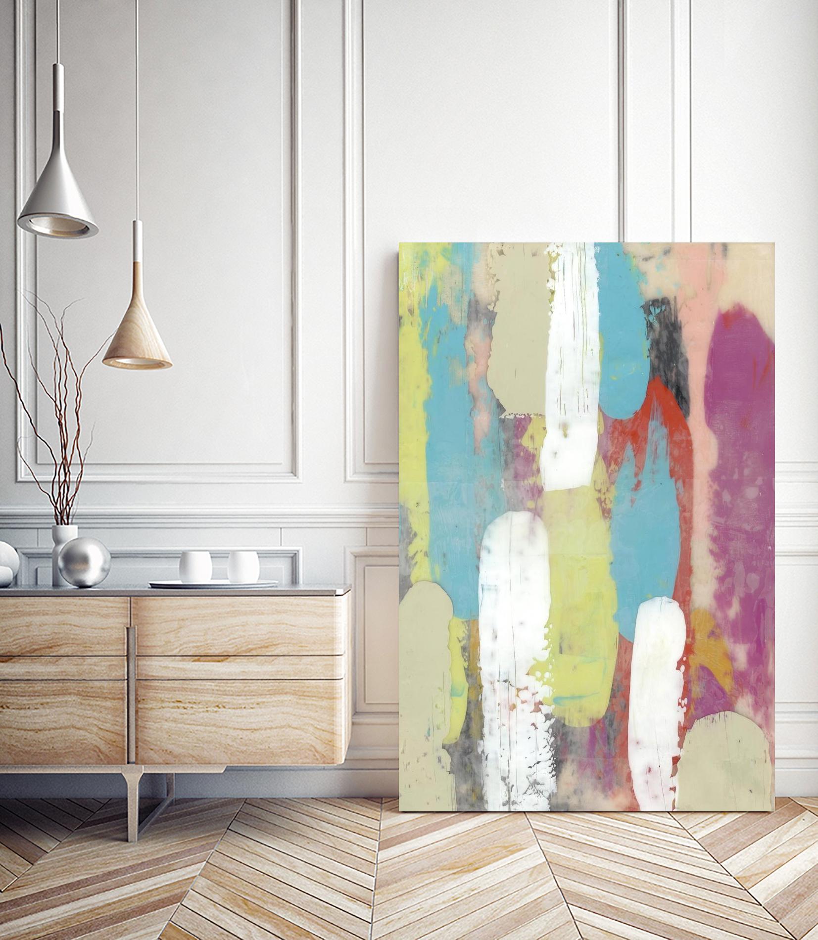 Swatch Layers I by Jennifer Goldberger on GIANT ART - abstract