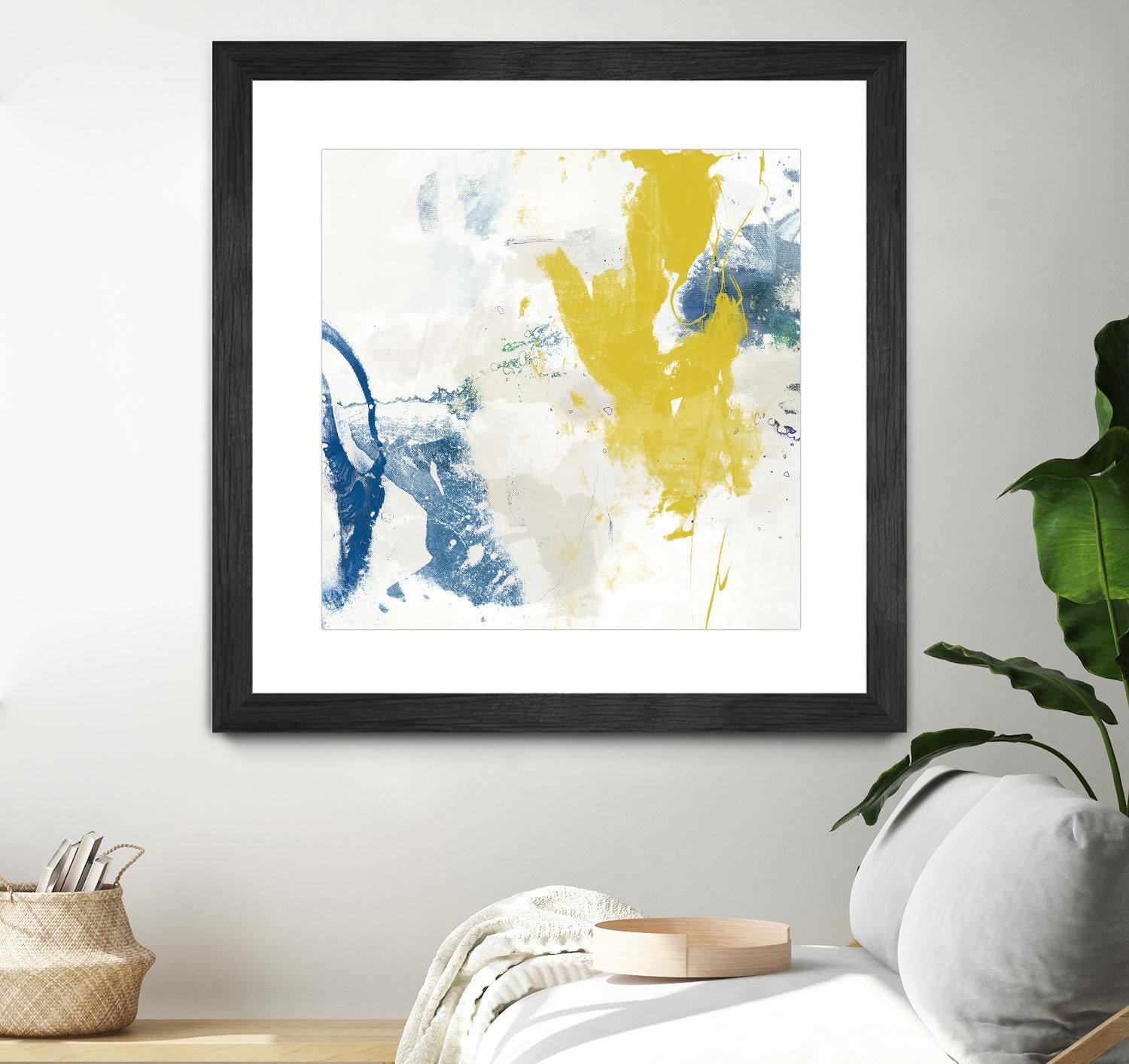 Impulse I by Sisa Jasper on GIANT ART - blue abstract