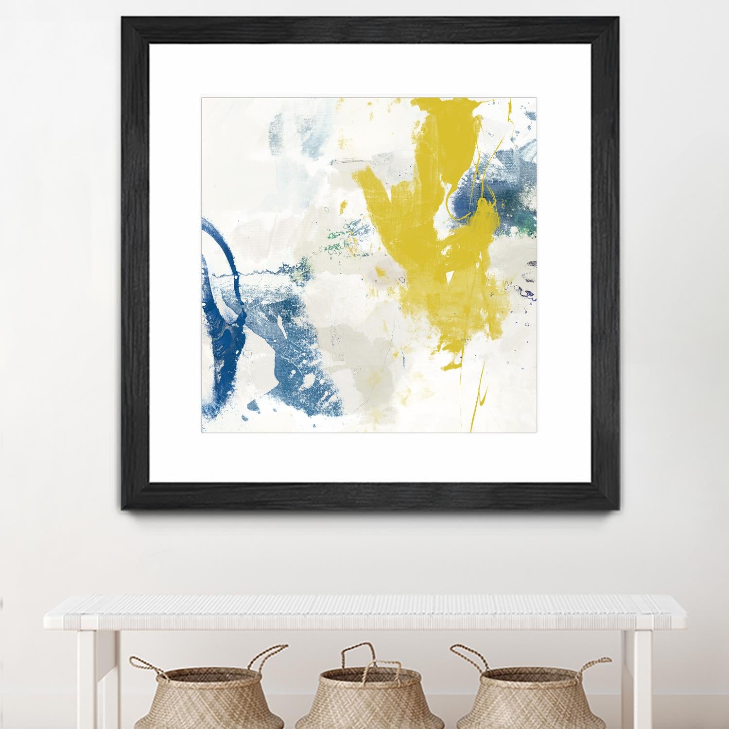 Impulse I by Sisa Jasper on GIANT ART - blue abstract