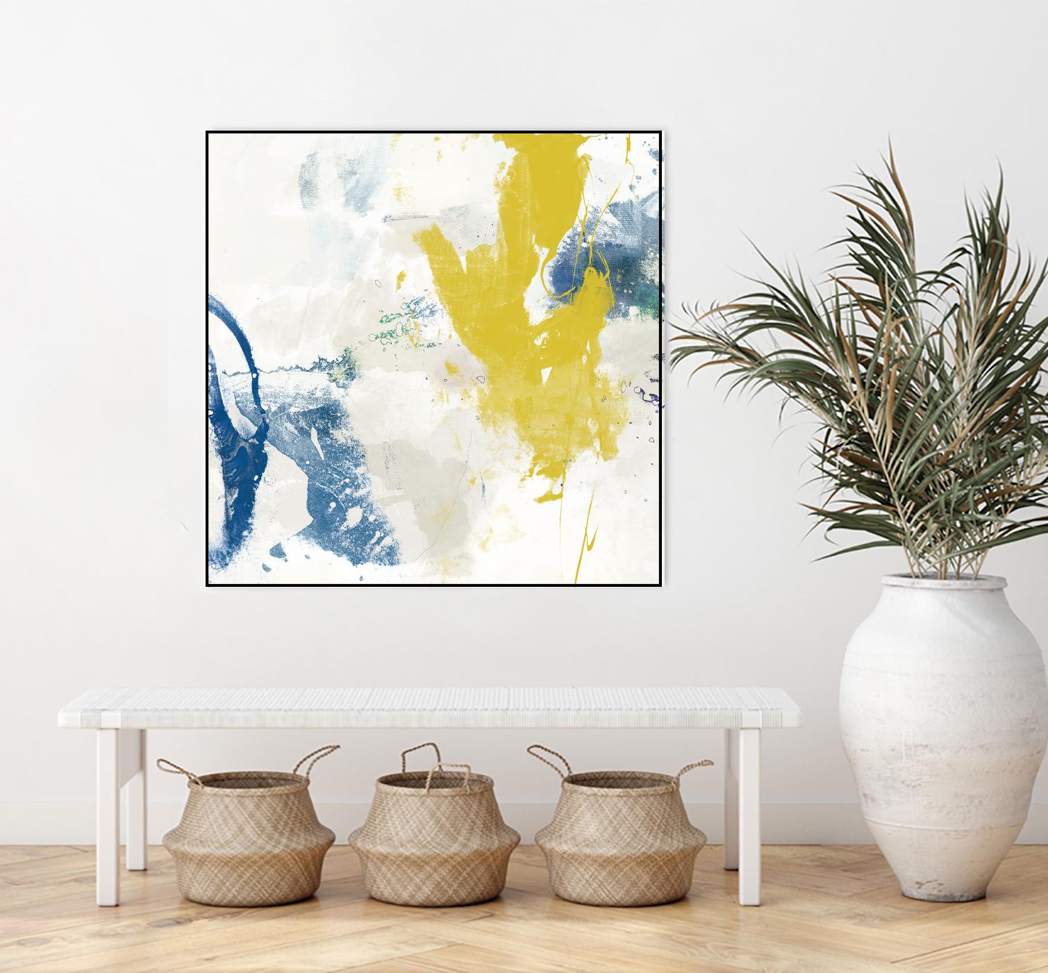 Impulse I by Sisa Jasper on GIANT ART - blue abstract