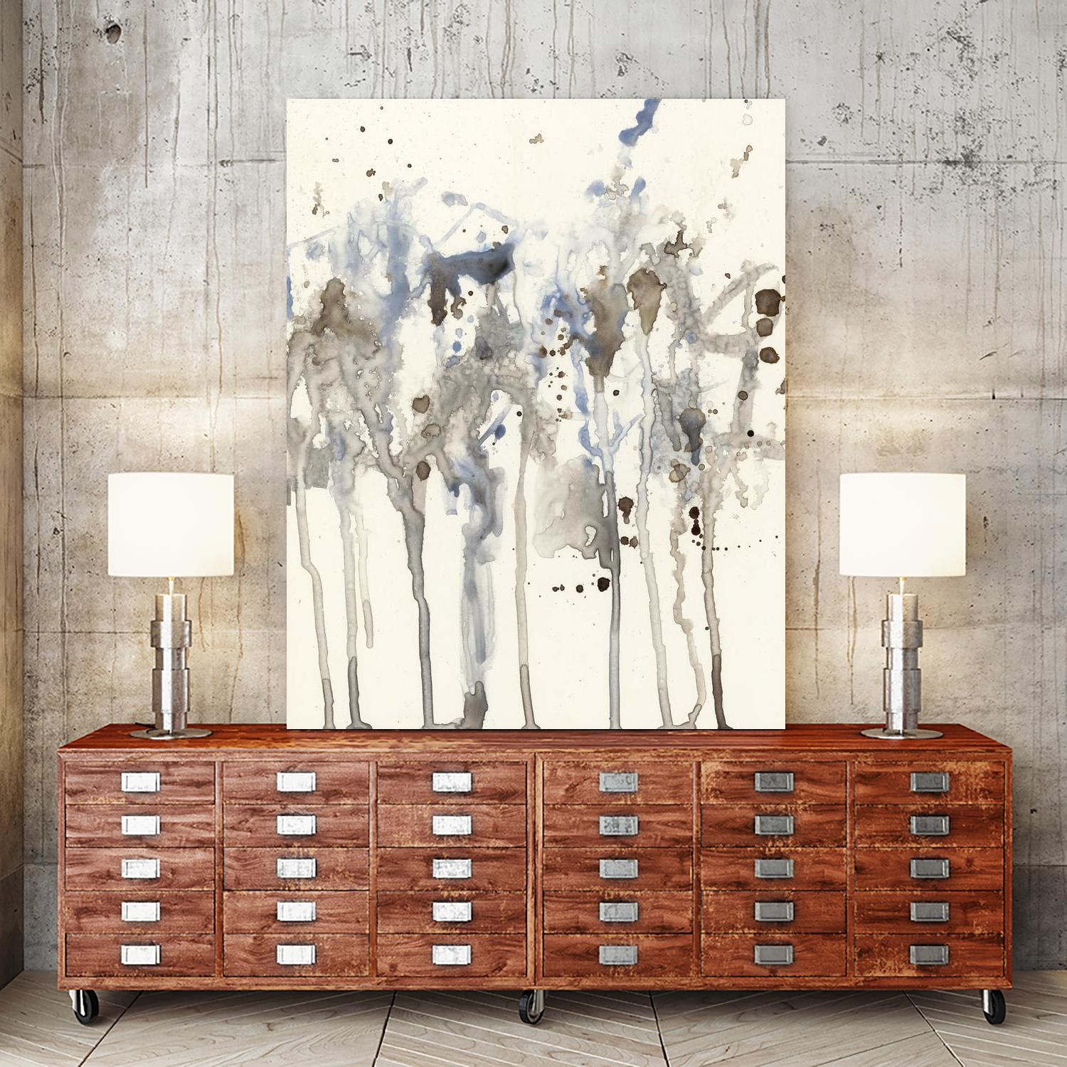 Neutral Splash I by Jennifer Goldberger on GIANT ART - abstract