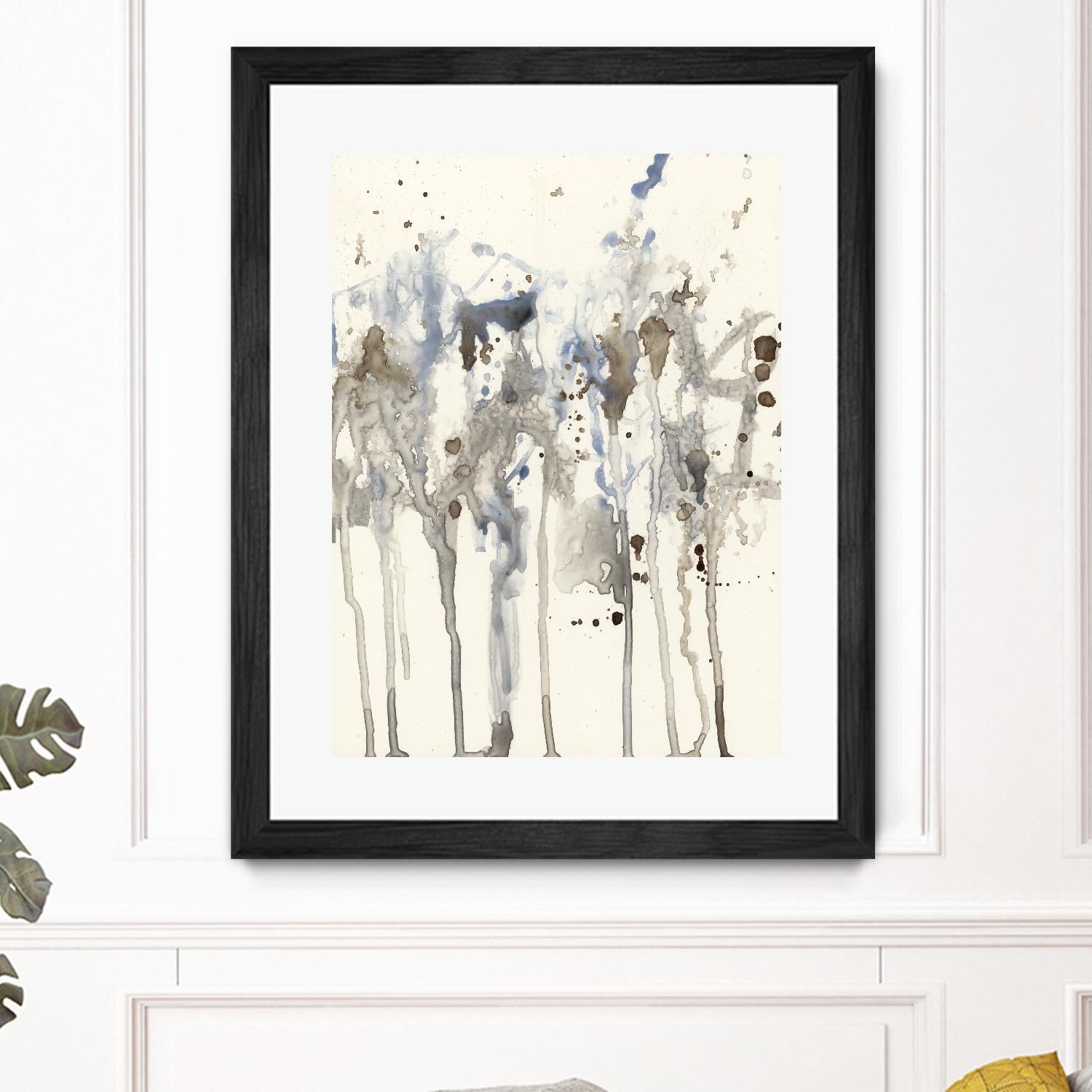 Neutral Splash I by Jennifer Goldberger on GIANT ART - abstract