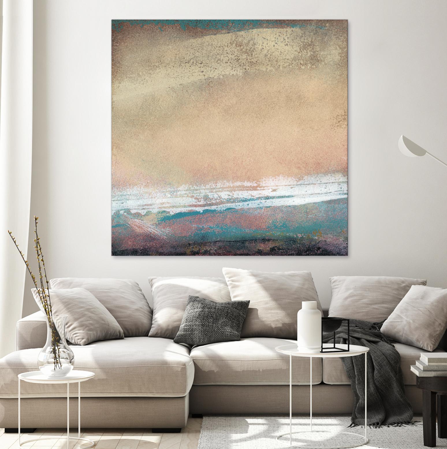 Origin Abstract III by Sharon Gordon on GIANT ART - brown abstract