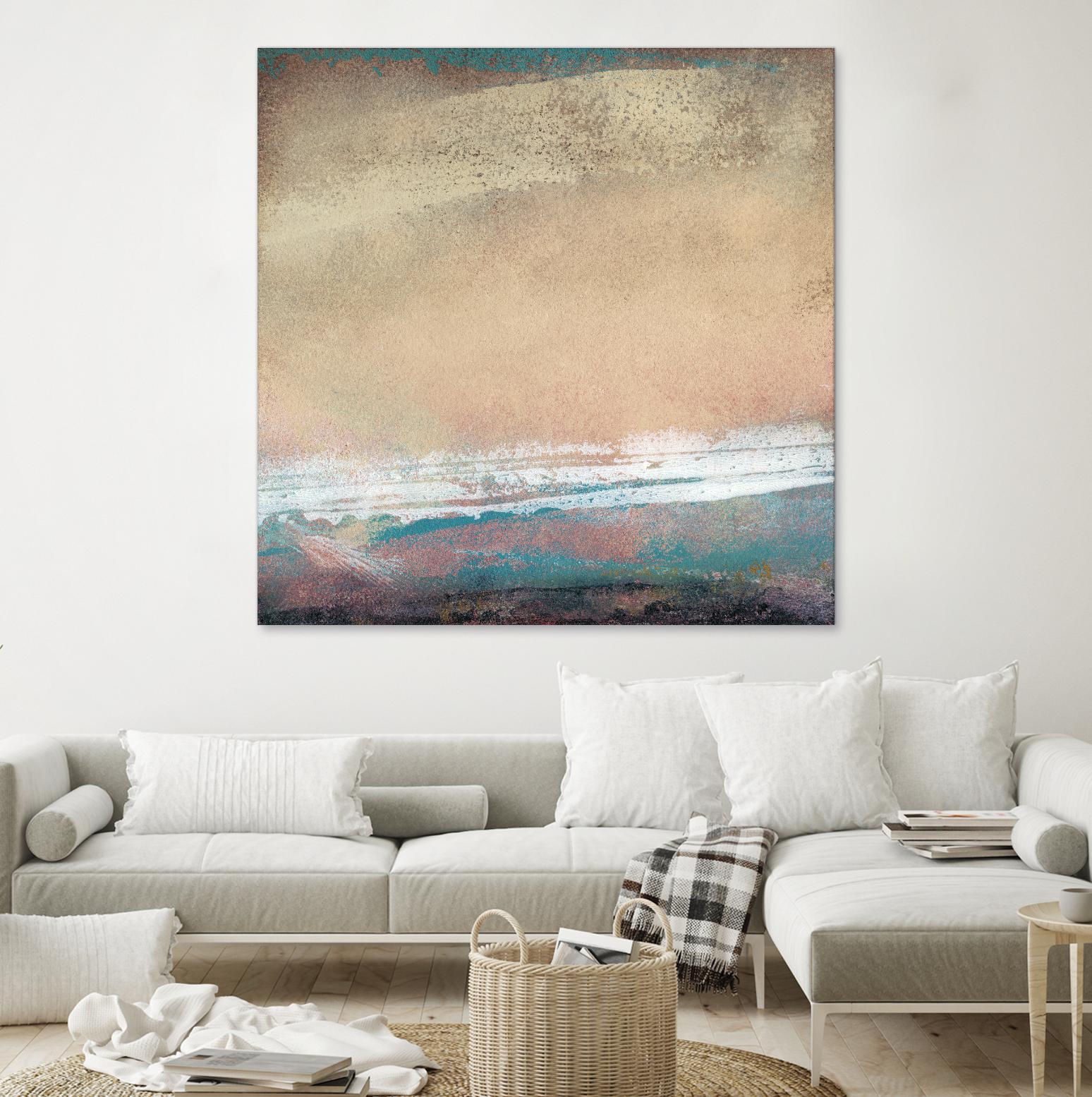 Origin Abstract III by Sharon Gordon on GIANT ART - brown abstract