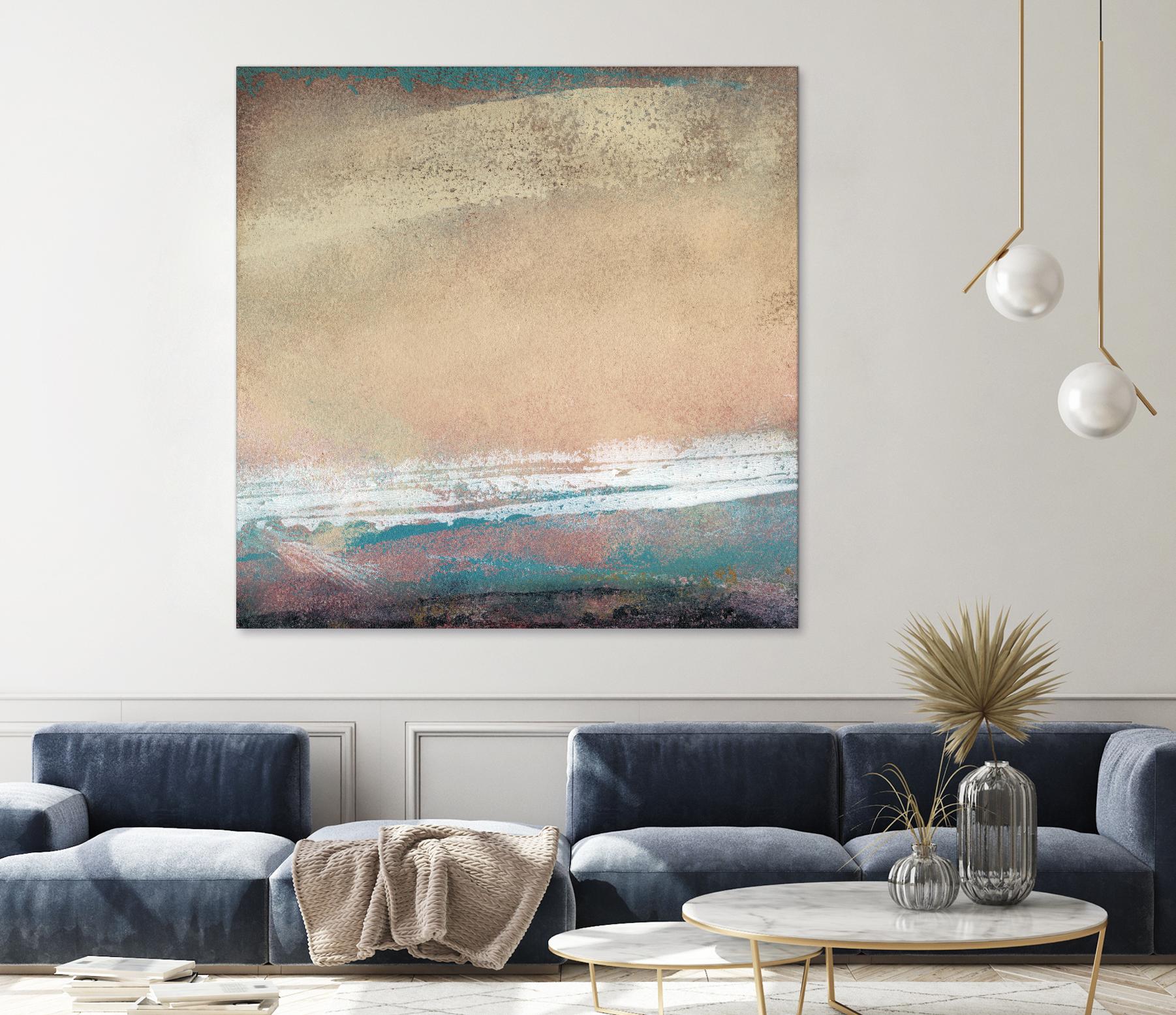 Origin Abstract III by Sharon Gordon on GIANT ART - brown abstract