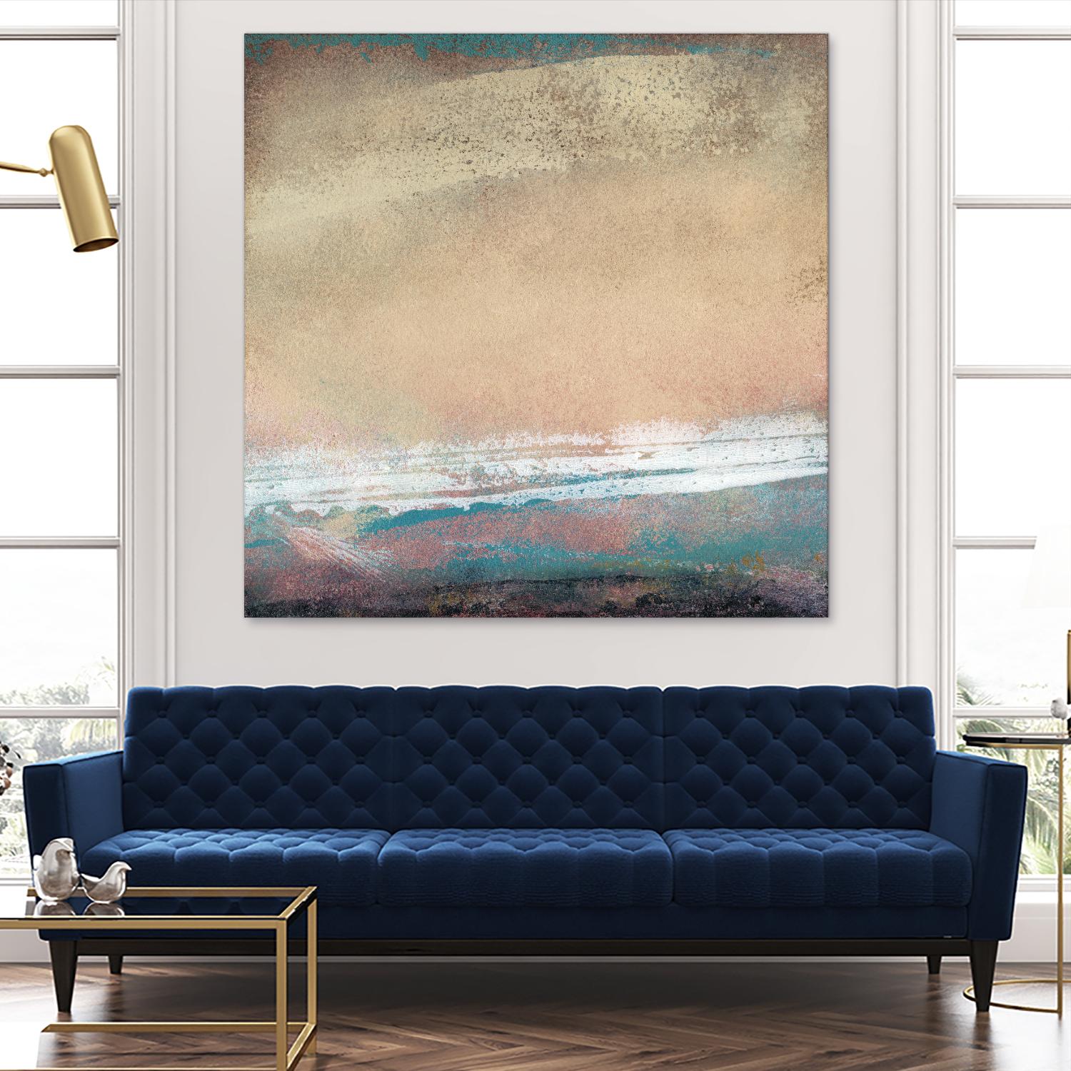 Origin Abstract III by Sharon Gordon on GIANT ART - brown abstract