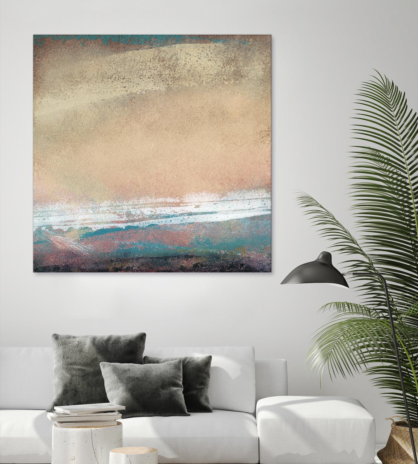 Origin Abstract III by Sharon Gordon on GIANT ART - brown abstract