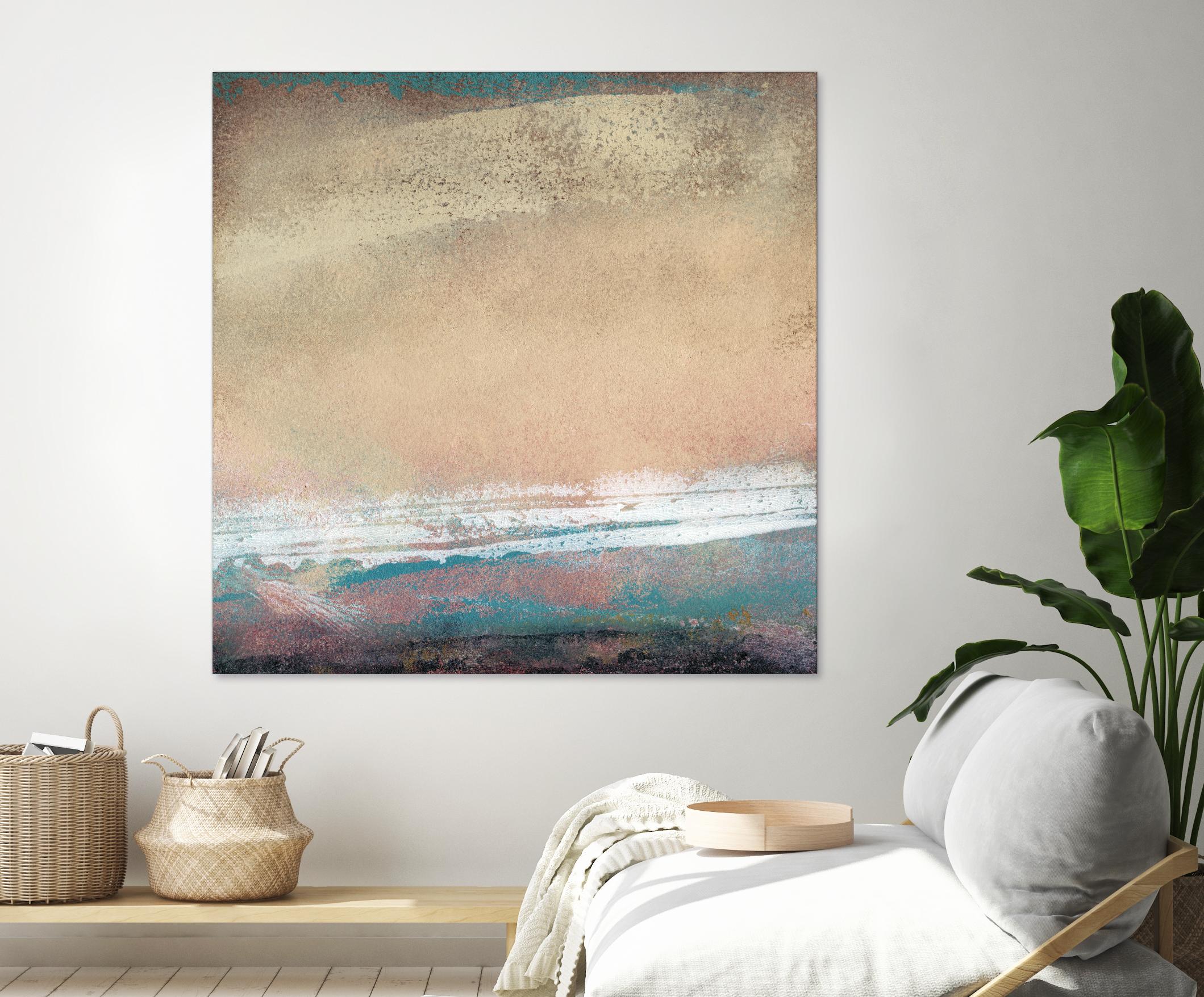 Origin Abstract III by Sharon Gordon on GIANT ART - brown abstract