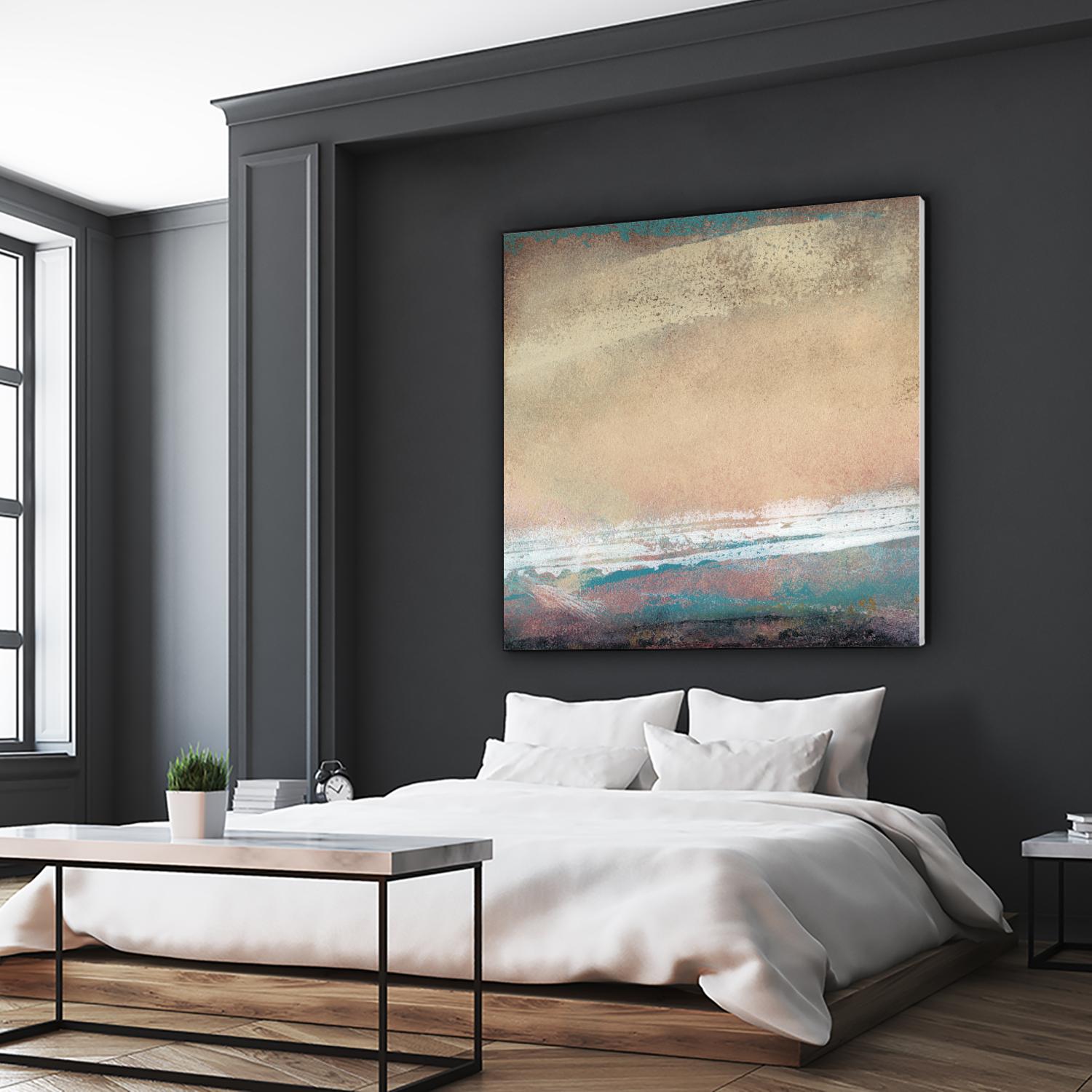 Origin Abstract III by Sharon Gordon on GIANT ART - brown abstract