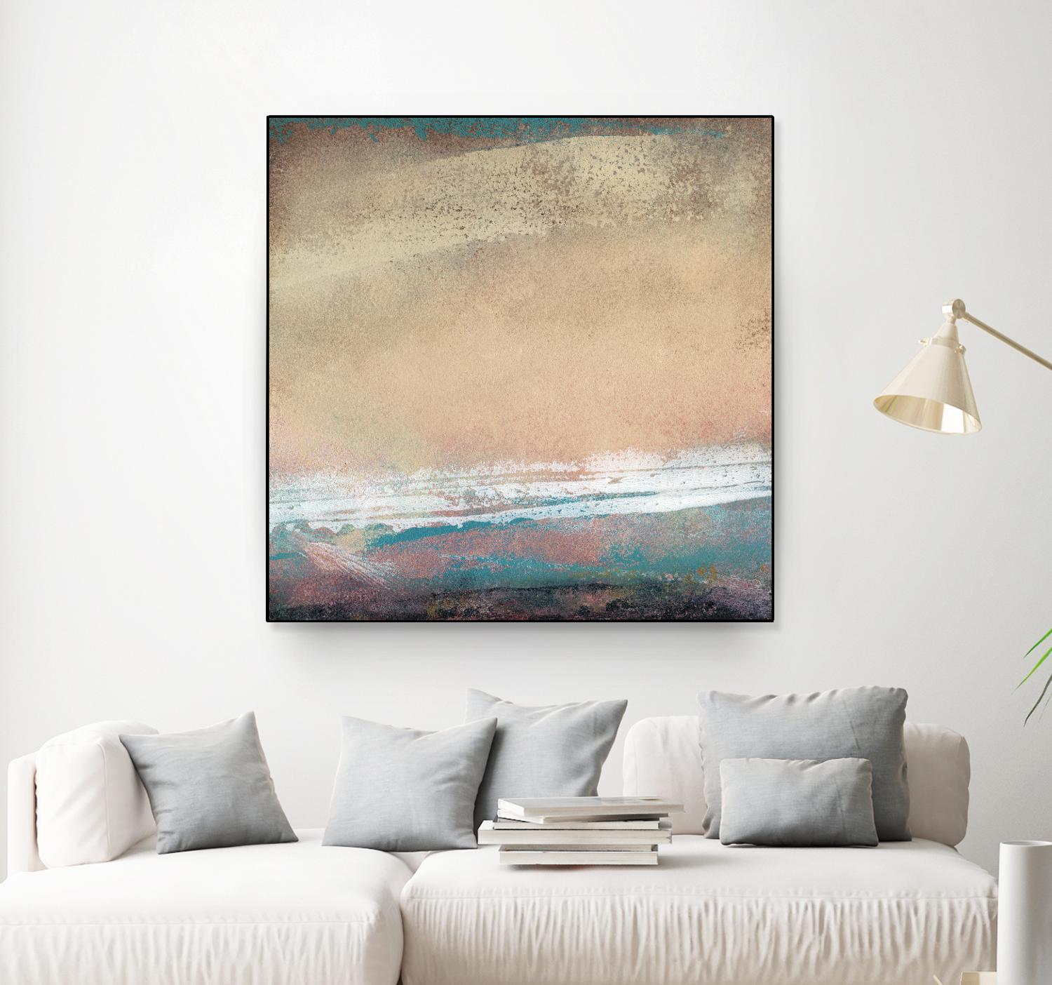 Origin Abstract III by Sharon Gordon on GIANT ART - brown abstract