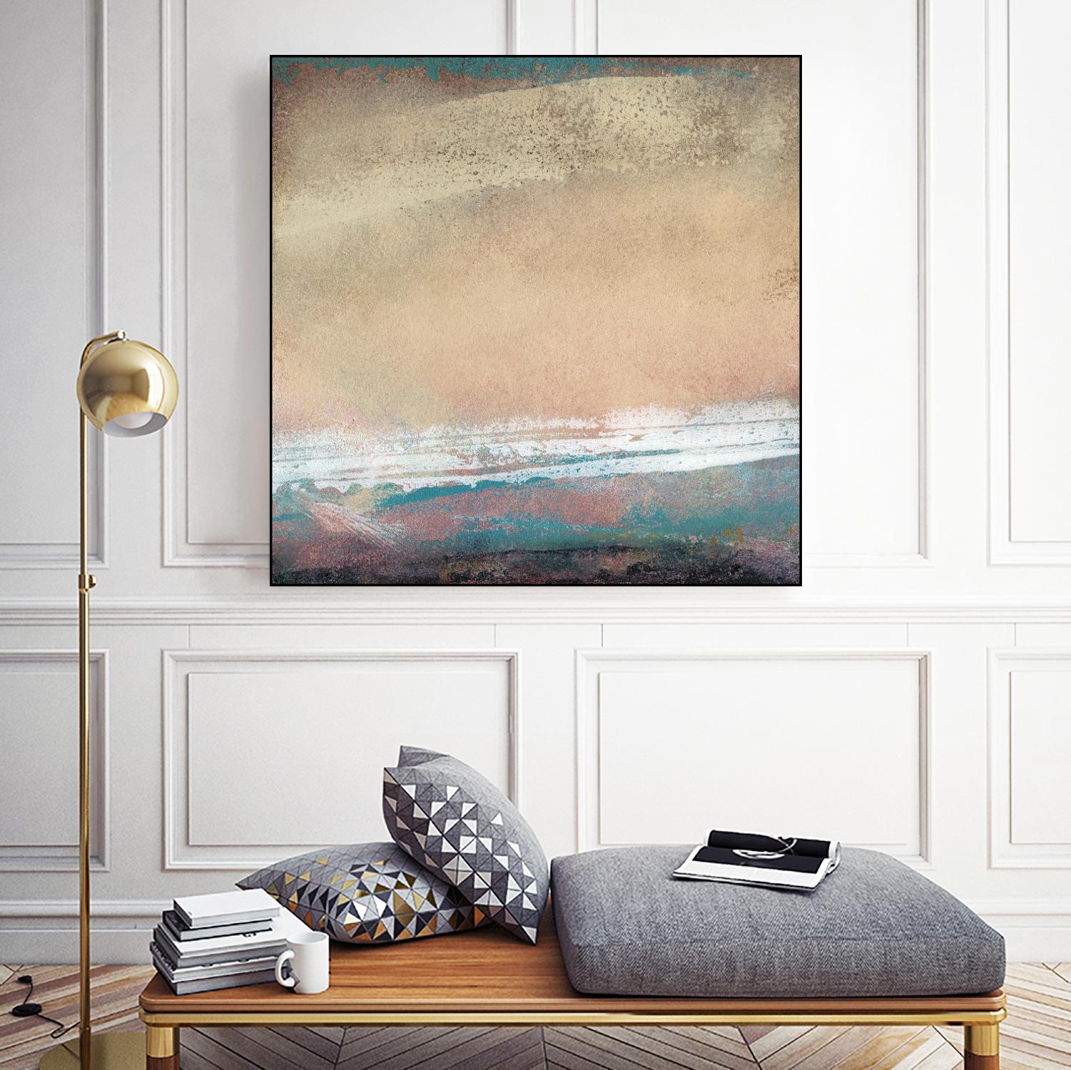 Origin Abstract III by Sharon Gordon on GIANT ART - brown abstract