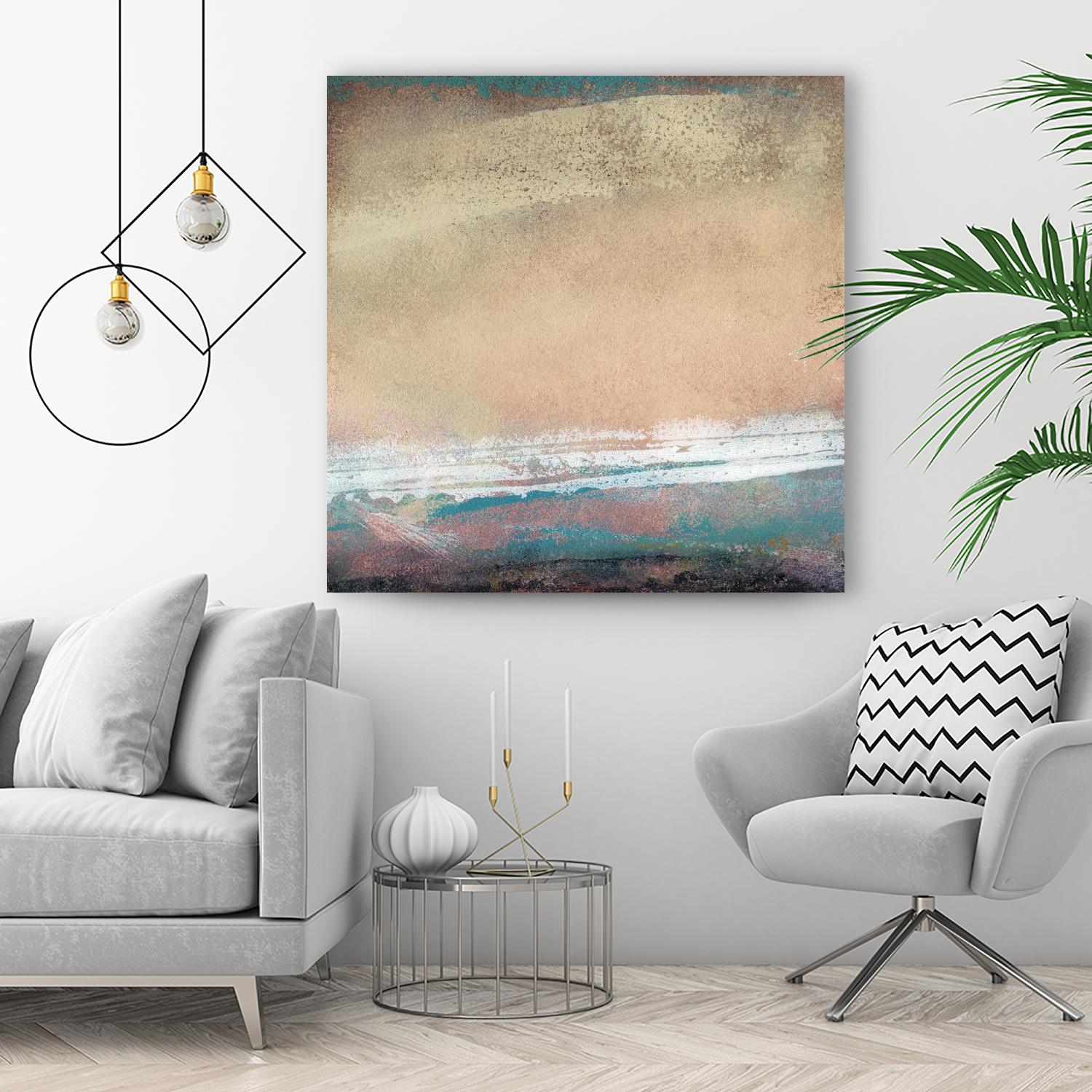 Origin Abstract III by Sharon Gordon on GIANT ART - brown abstract