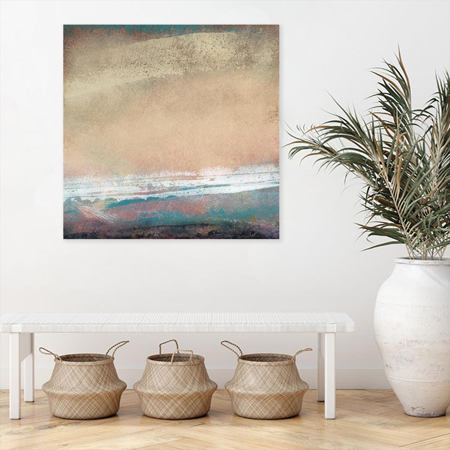 Origin Abstract III by Sharon Gordon on GIANT ART - brown abstract