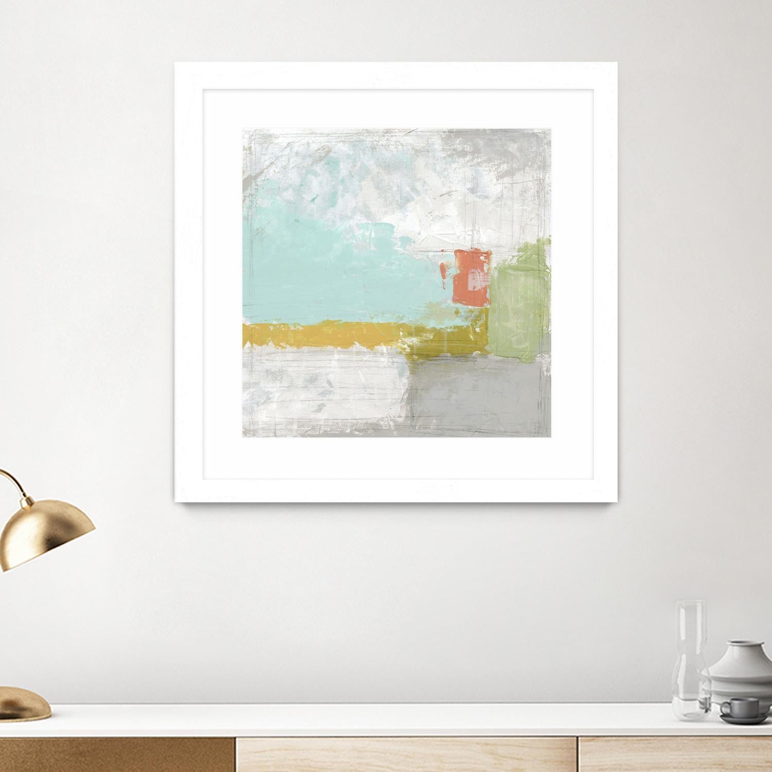 Coastal Quadrant II by June Erica Vess on GIANT ART - abstract