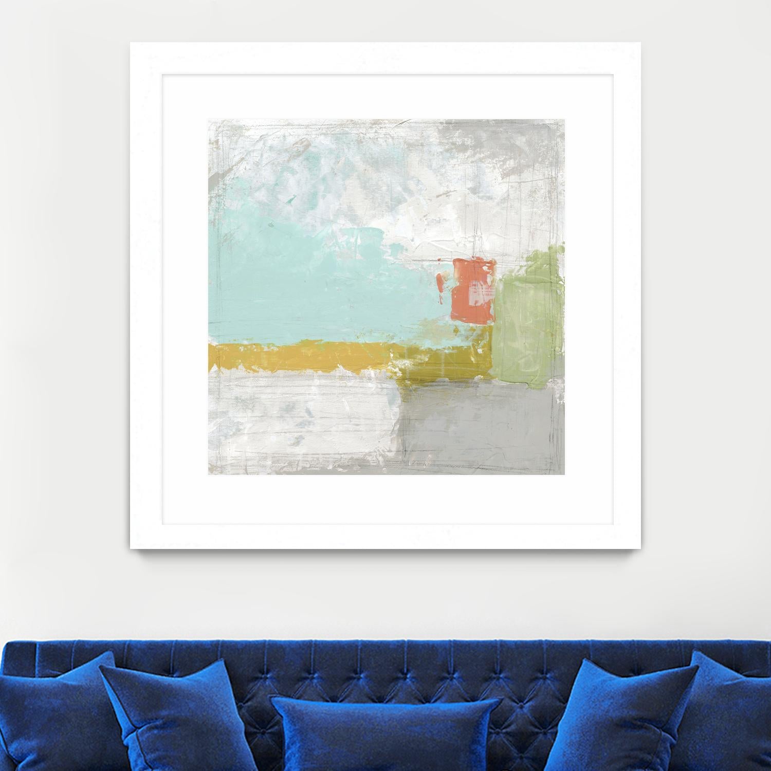 Coastal Quadrant II by June Erica Vess on GIANT ART - abstract