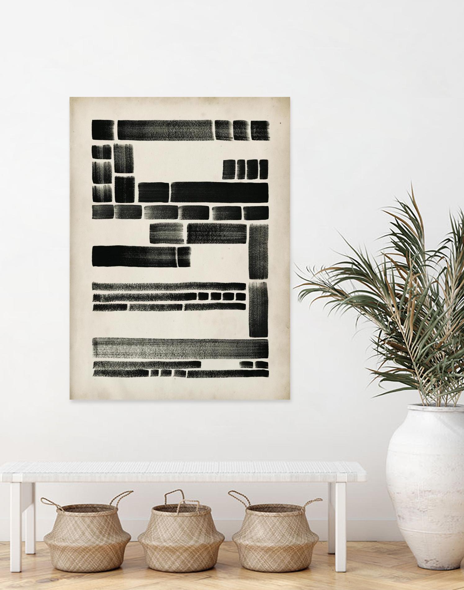 Antique Dash I by Grace Popp on GIANT ART - abstract