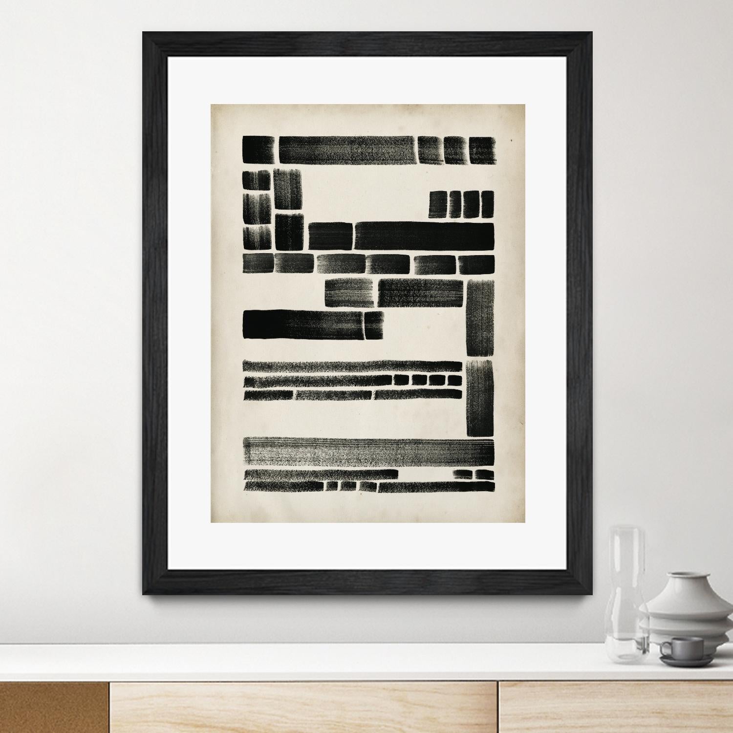 Antique Dash I by Grace Popp on GIANT ART - abstract