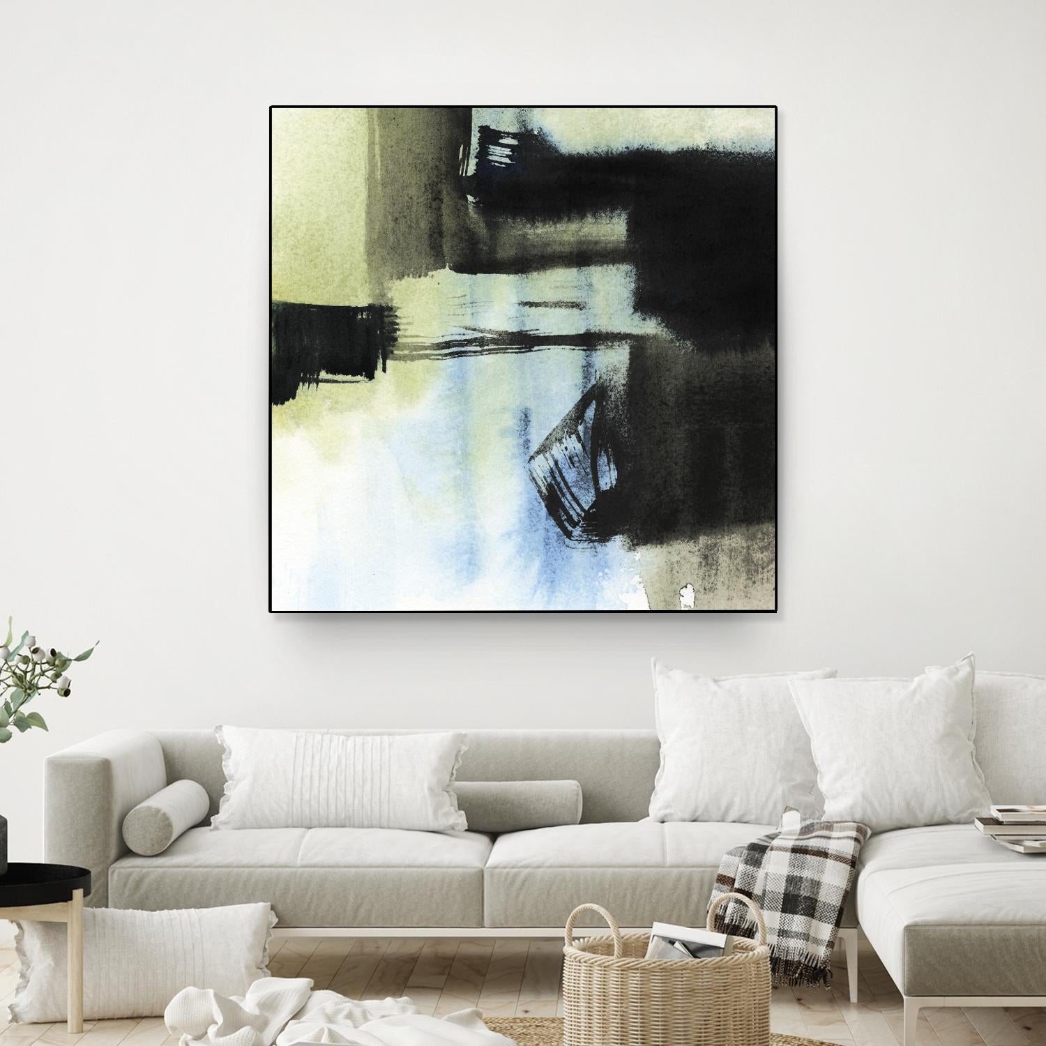 Obscured Plane I by Jennifer Goldberger on GIANT ART - abstract