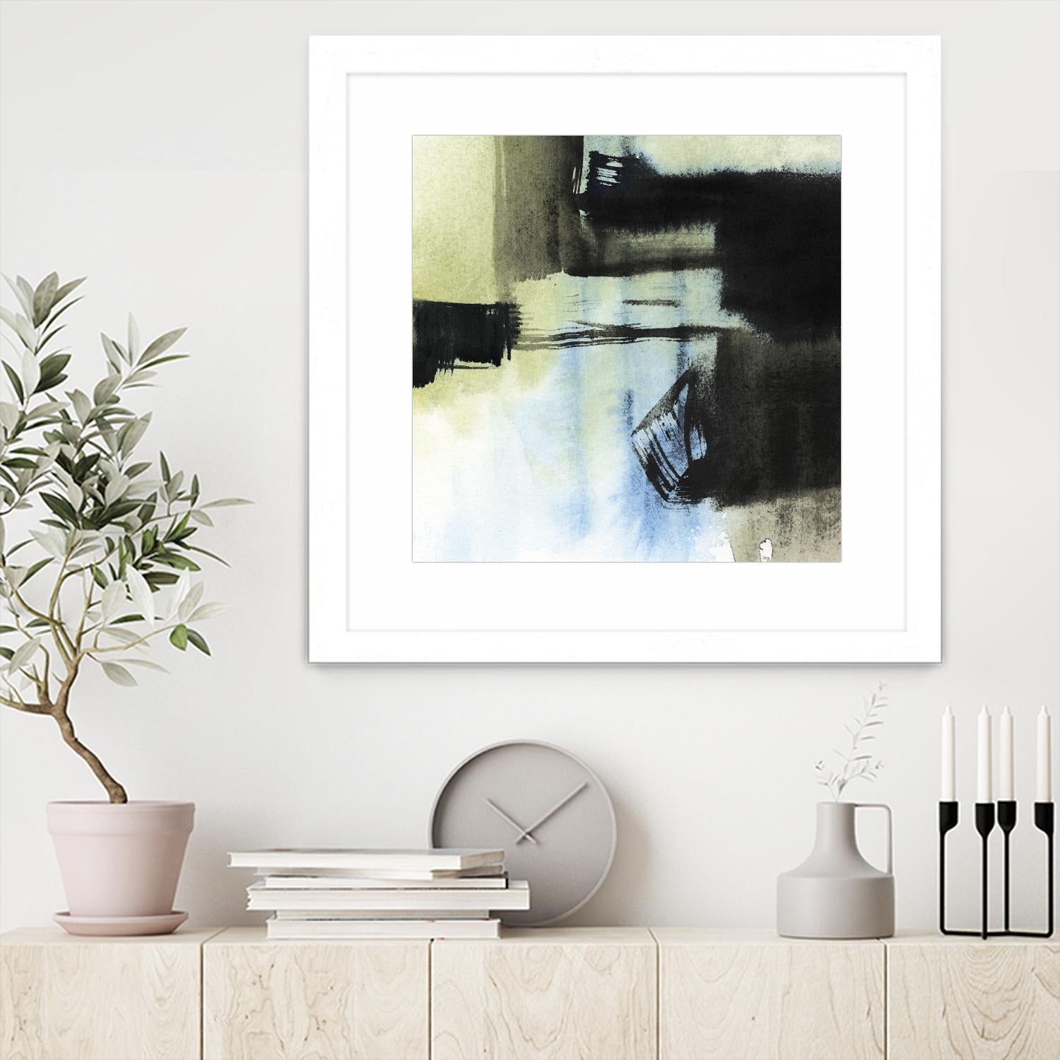 Obscured Plane I by Jennifer Goldberger on GIANT ART - abstract