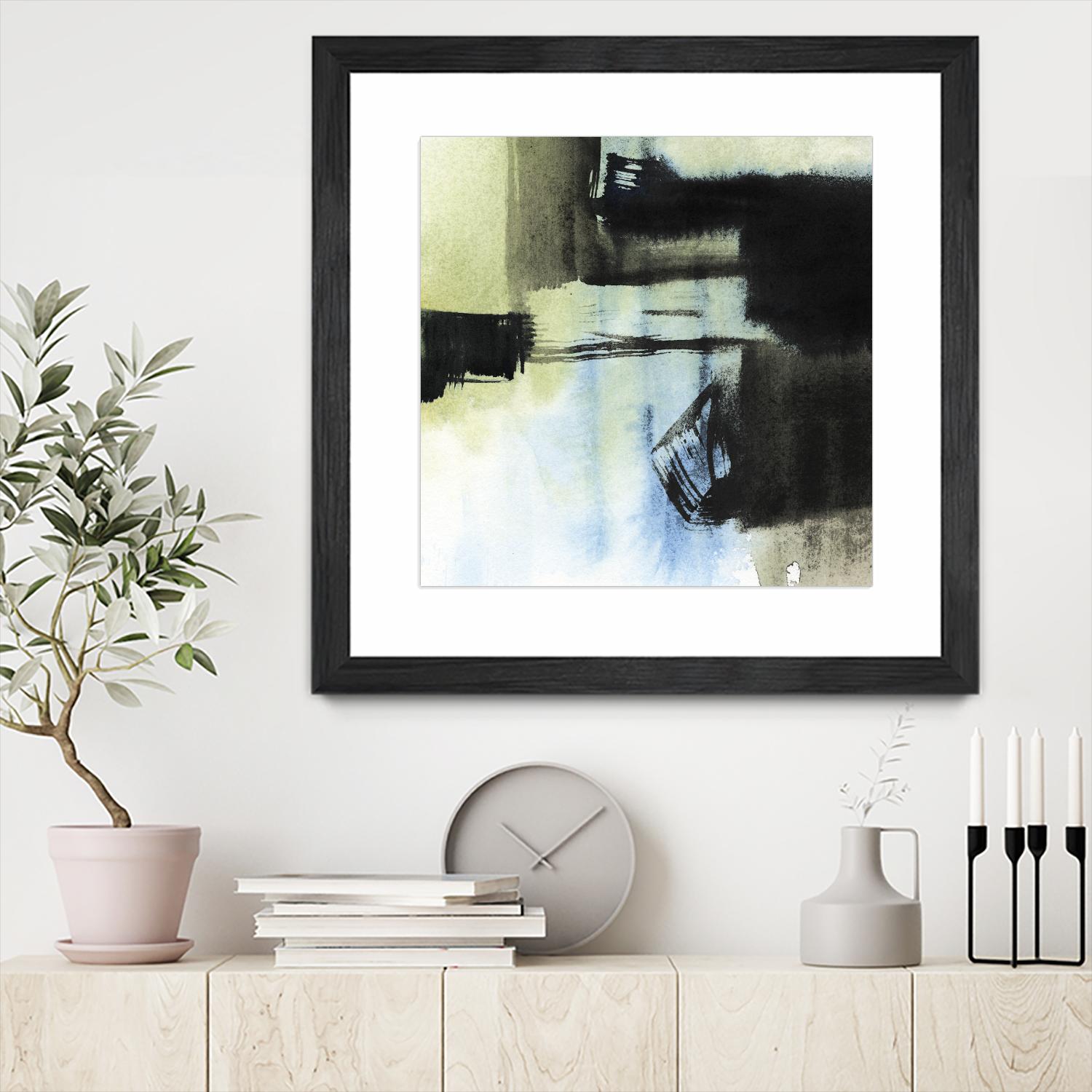 Obscured Plane I by Jennifer Goldberger on GIANT ART - abstract