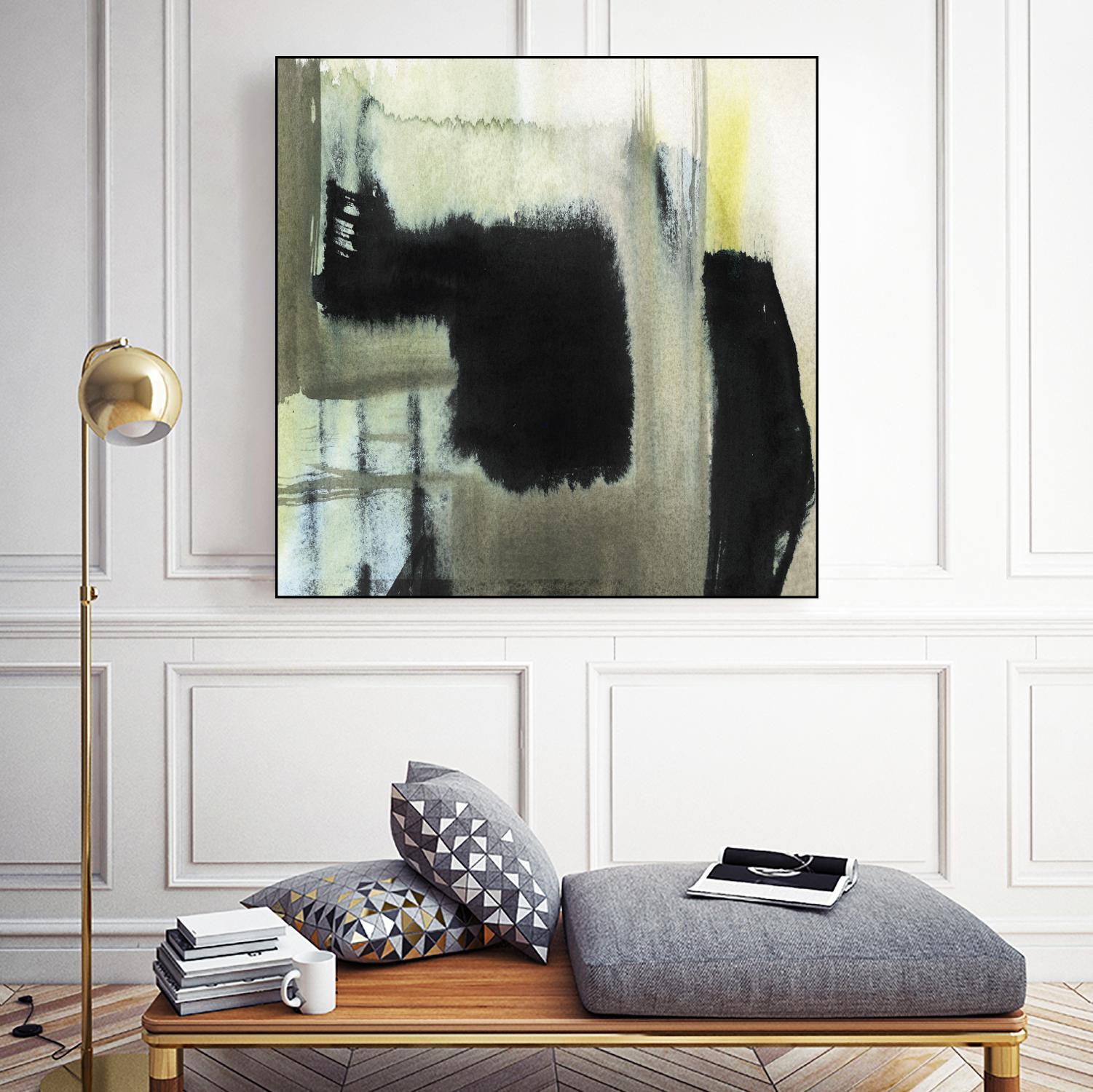 Obscured Plane II by Jennifer Goldberger on GIANT ART - abstract