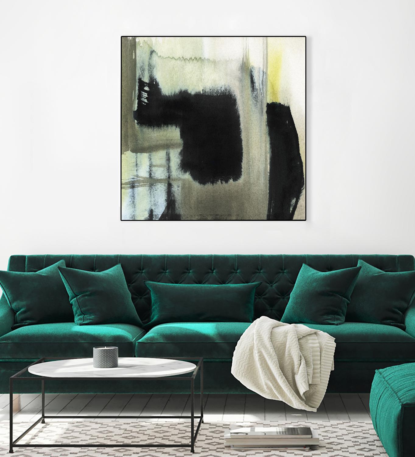 Obscured Plane II by Jennifer Goldberger on GIANT ART - abstract