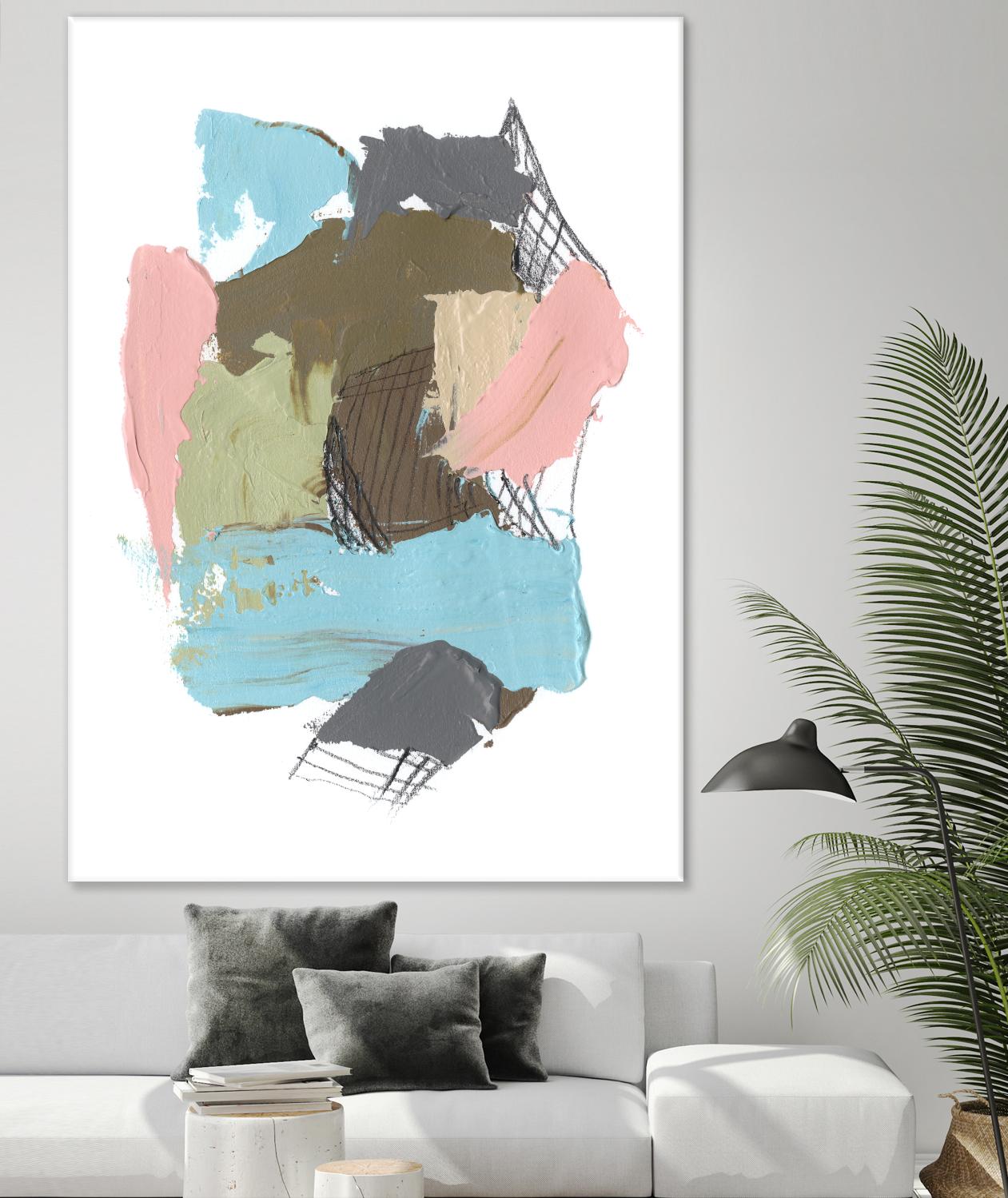 Paint Web II by Jennifer Goldberger on GIANT ART - abstract