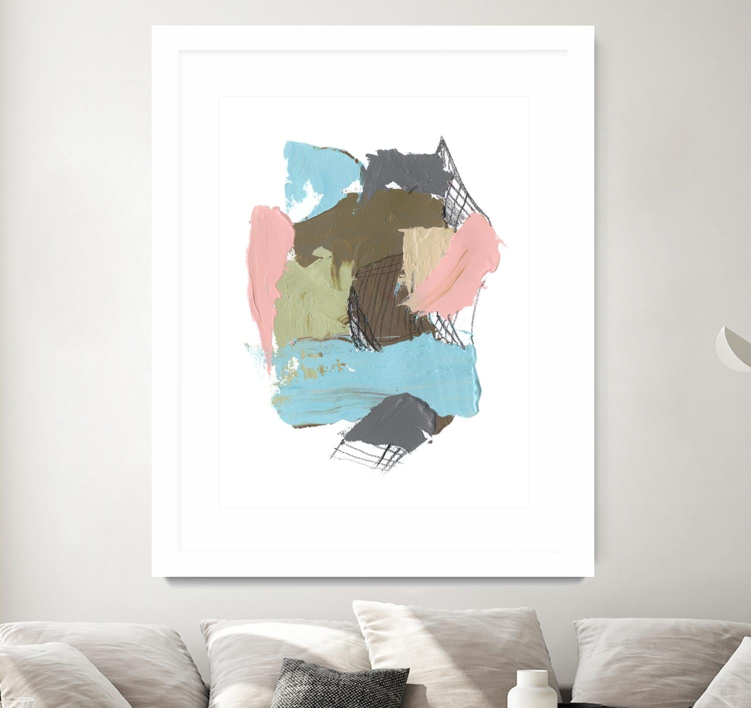 Paint Web II by Jennifer Goldberger on GIANT ART - abstract